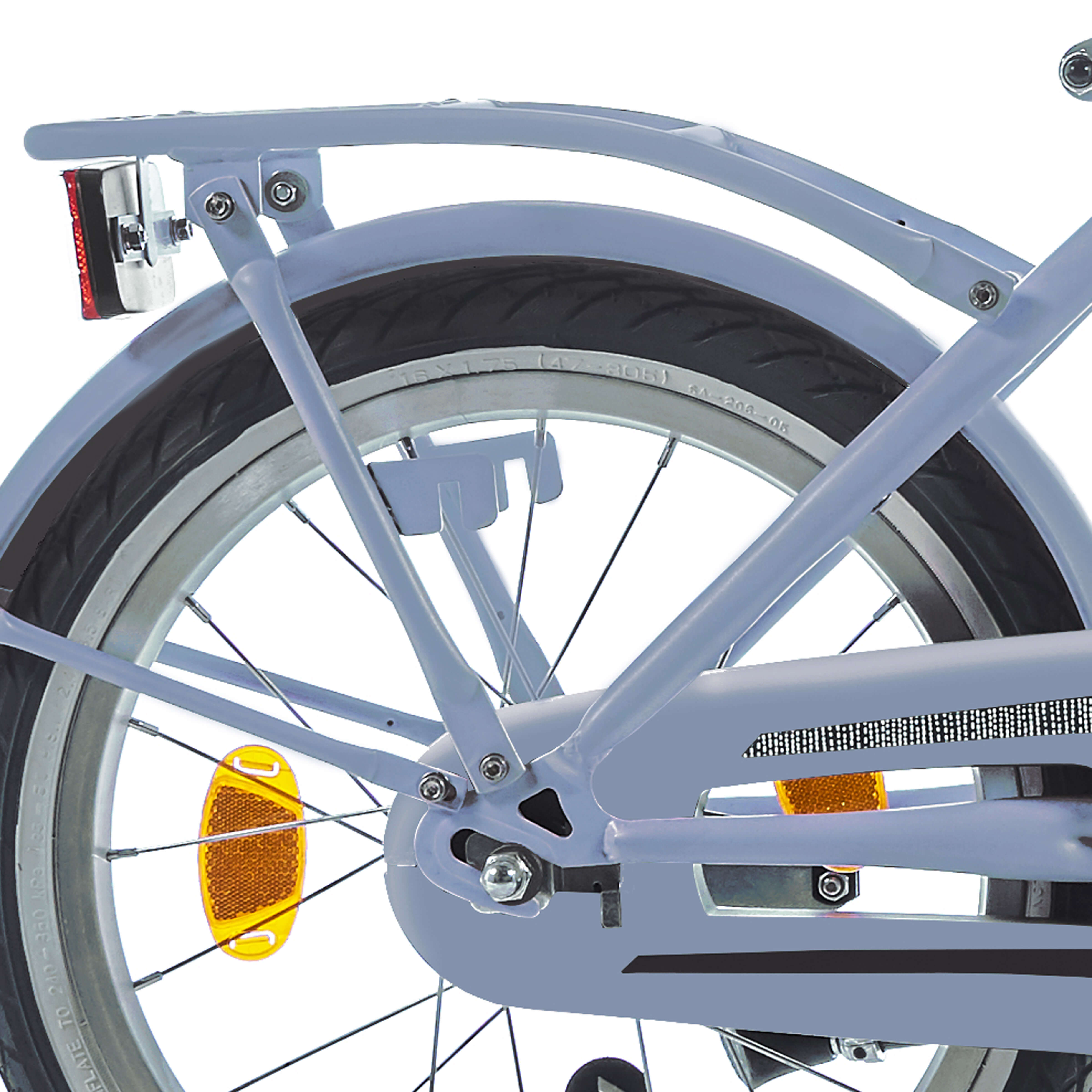 Alpina achterdrager 16 Clubb provence blauw mat