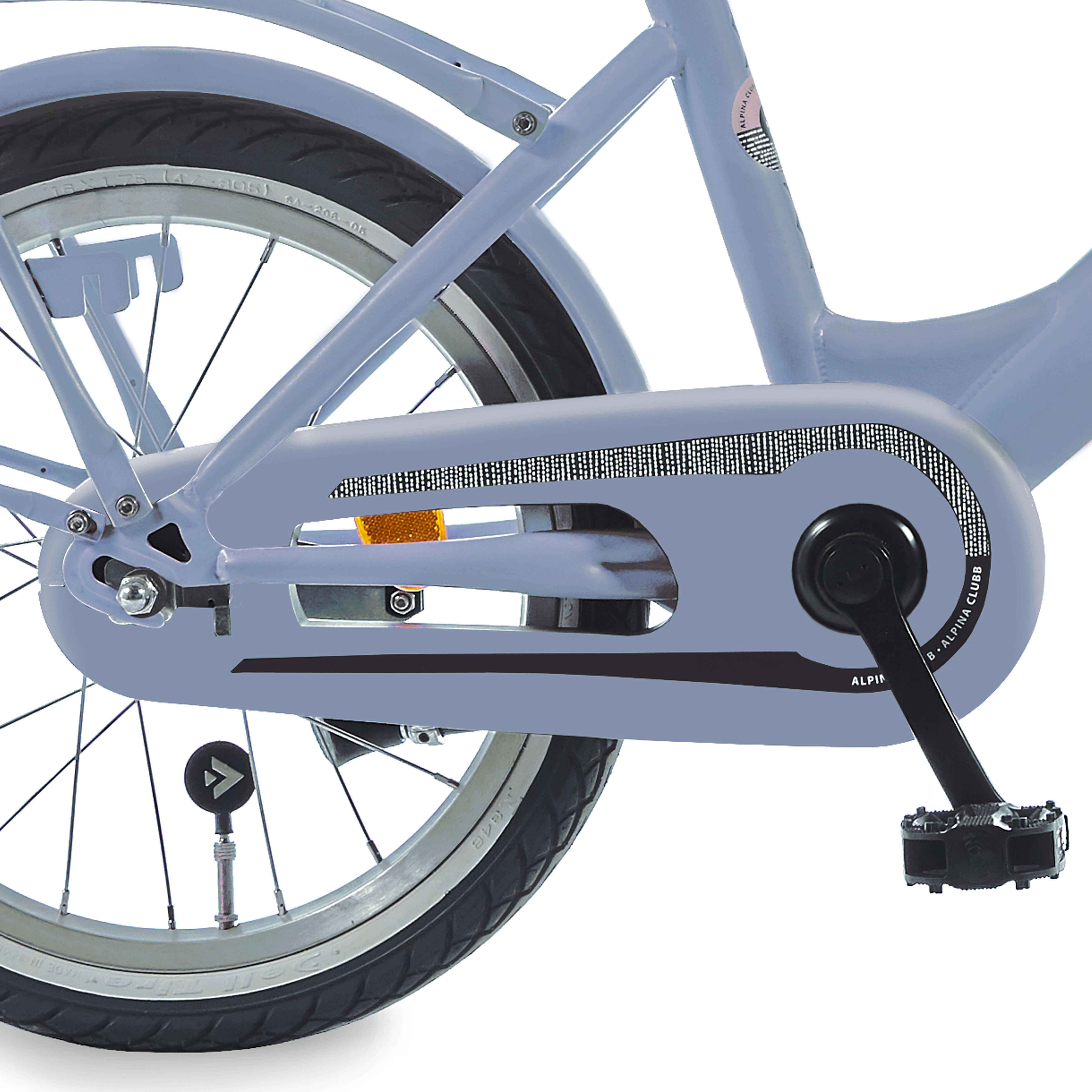 Alpina kettingscherm Juno 16-18 provence blauw mat