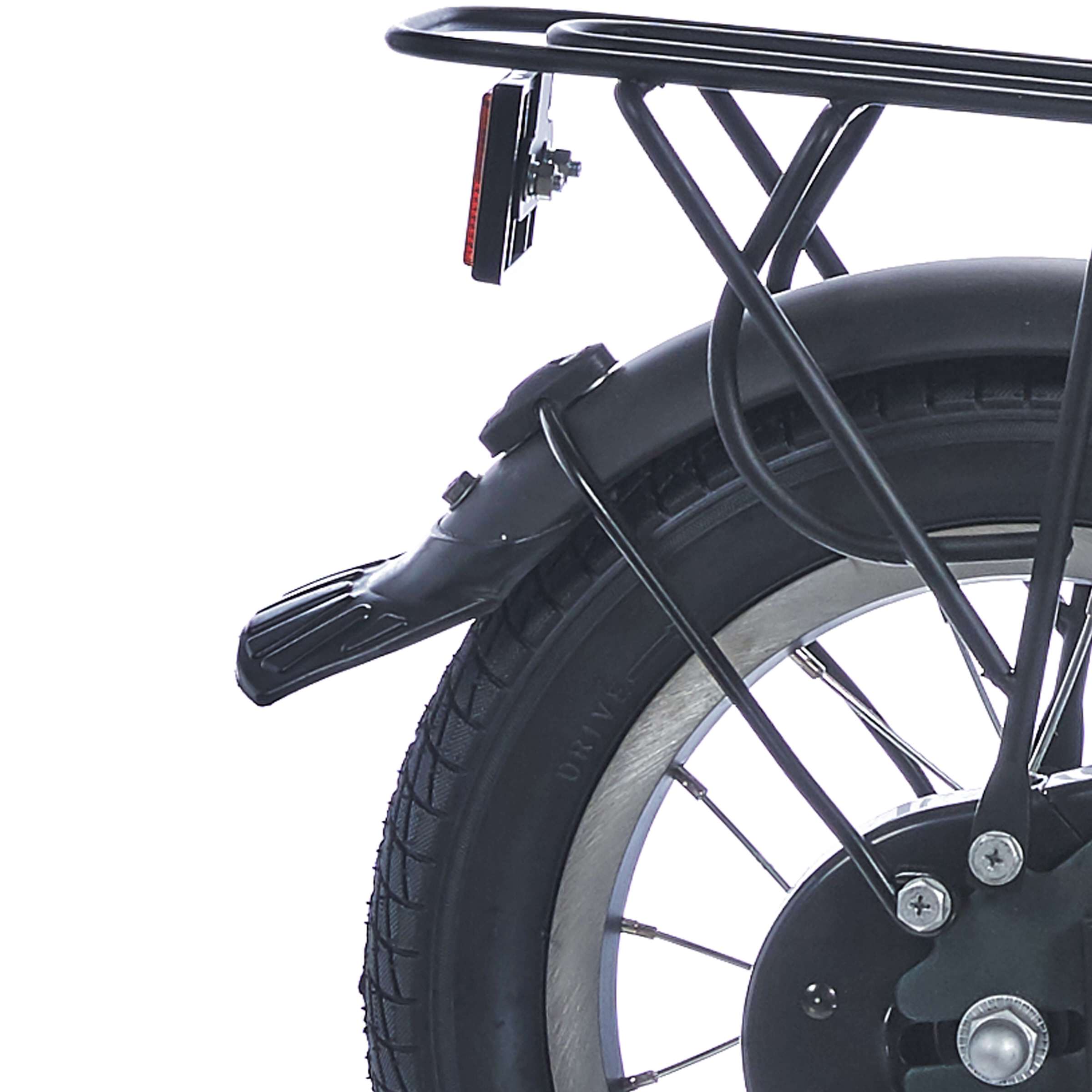 Alpina spatbordenset 12 yabber zwart mat