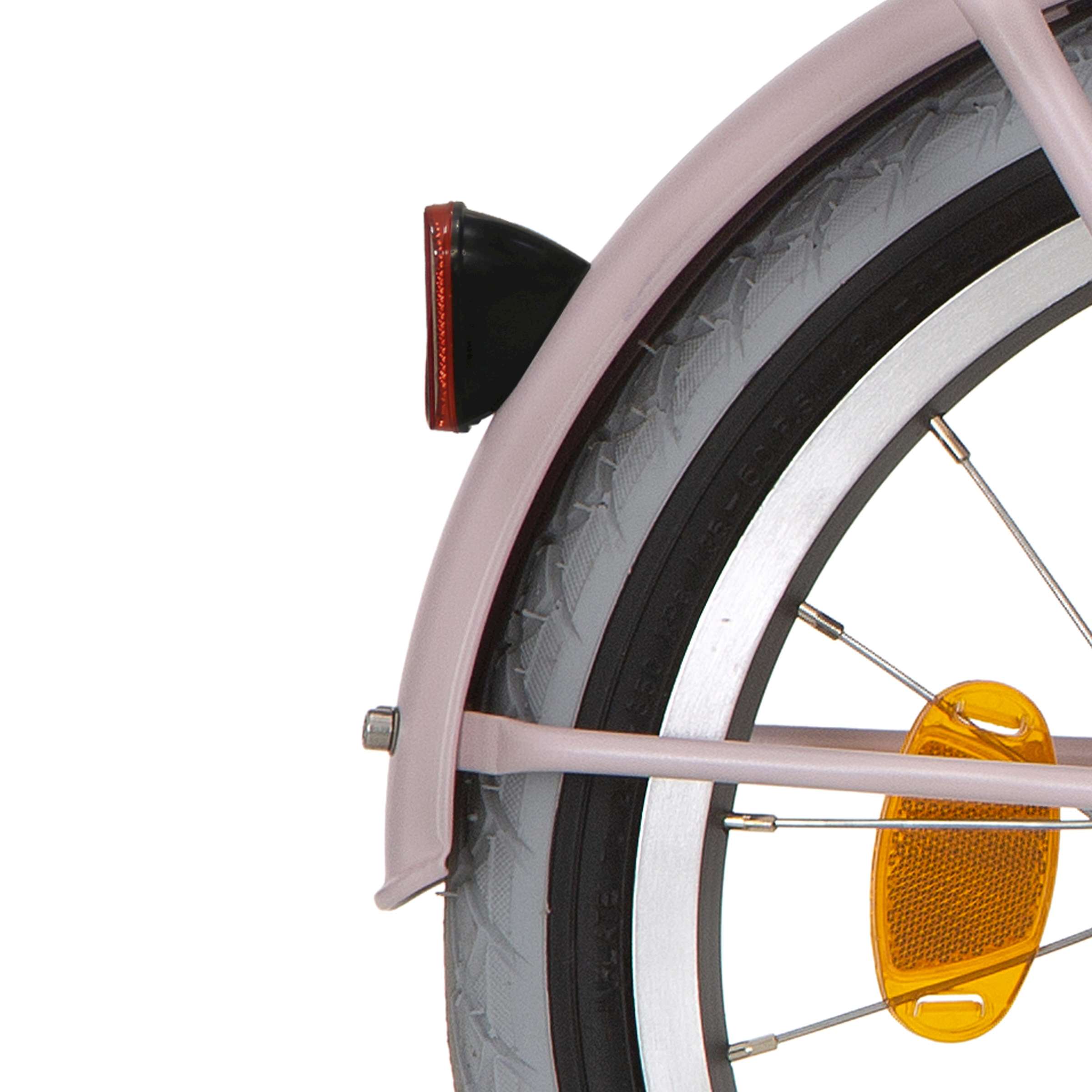 Alpina spatbordenset 16 cargo parelroze met mat