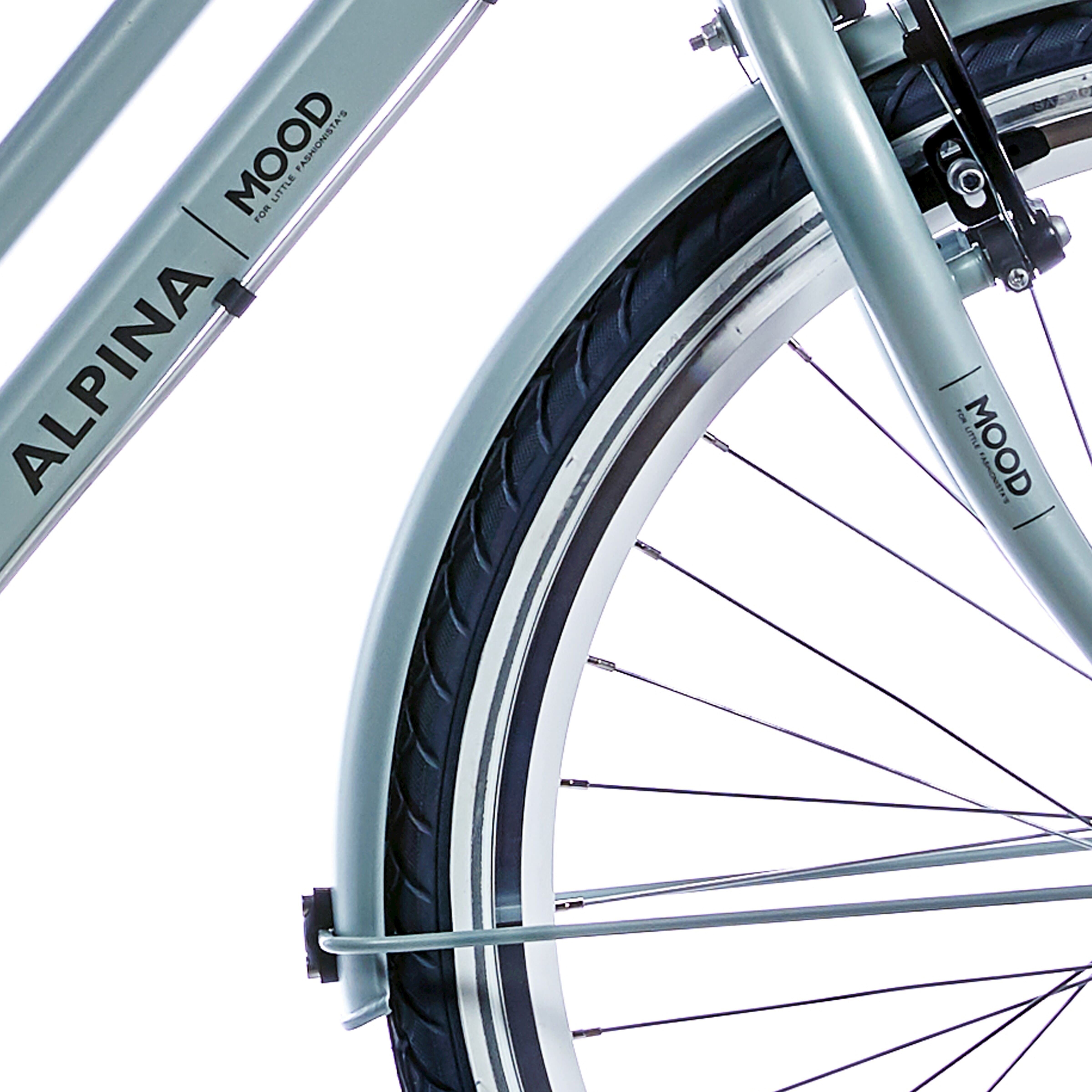 Alpina Spatbordenset 24 Mood siltgroen mat