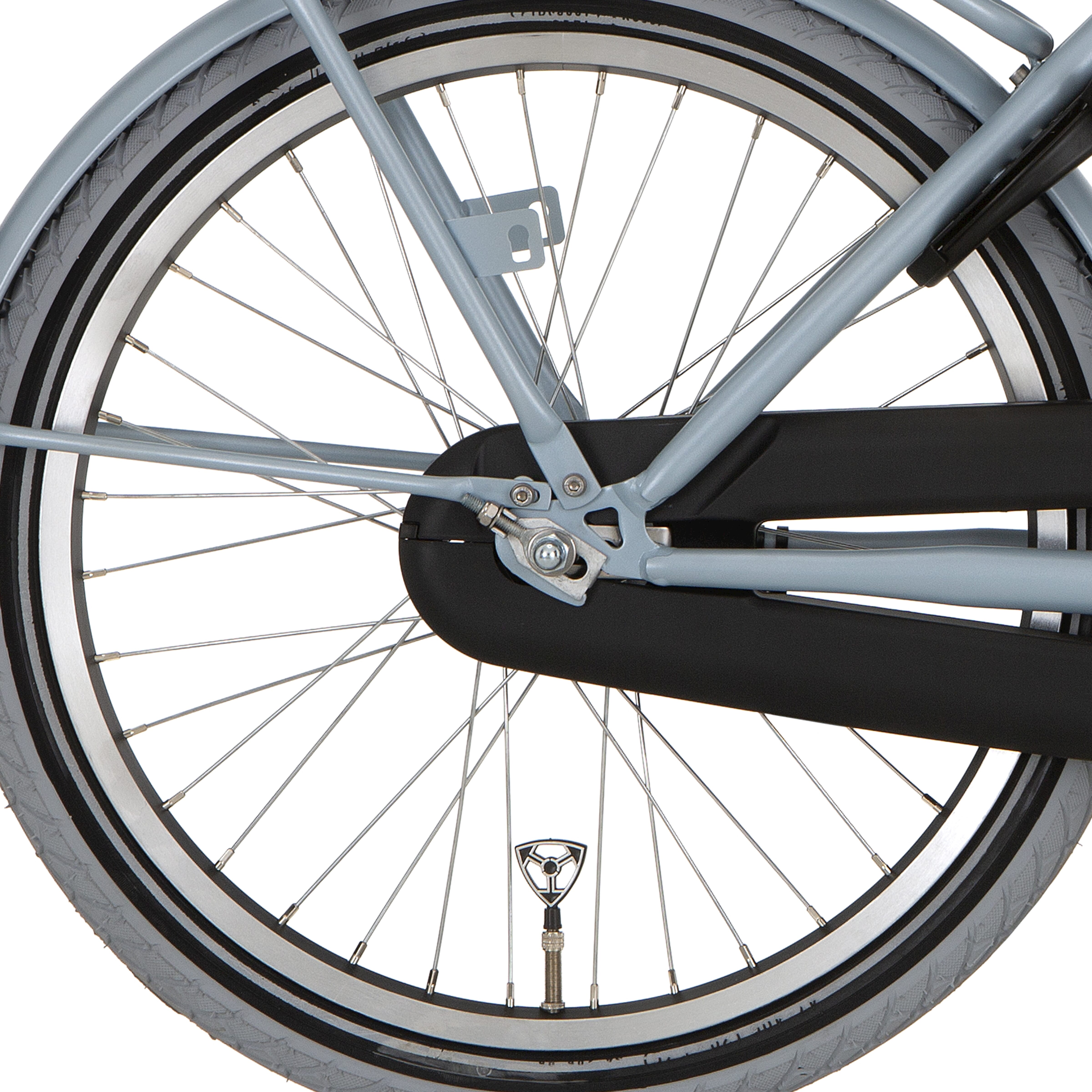 Alpina achterwiel 20 hlq-10a-1 zwart zink spk