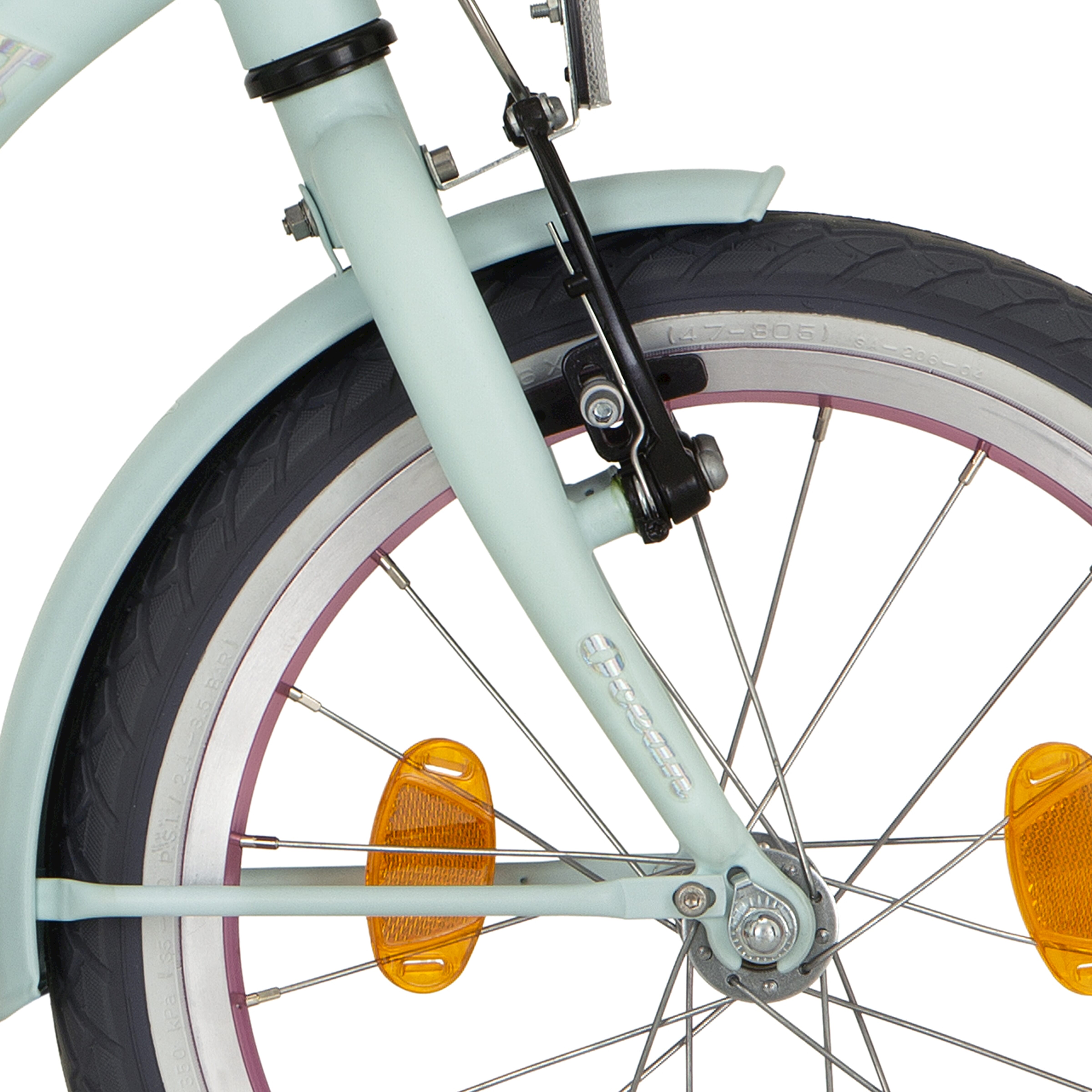 Alpina voorvork 16 Ocean glace mint mat