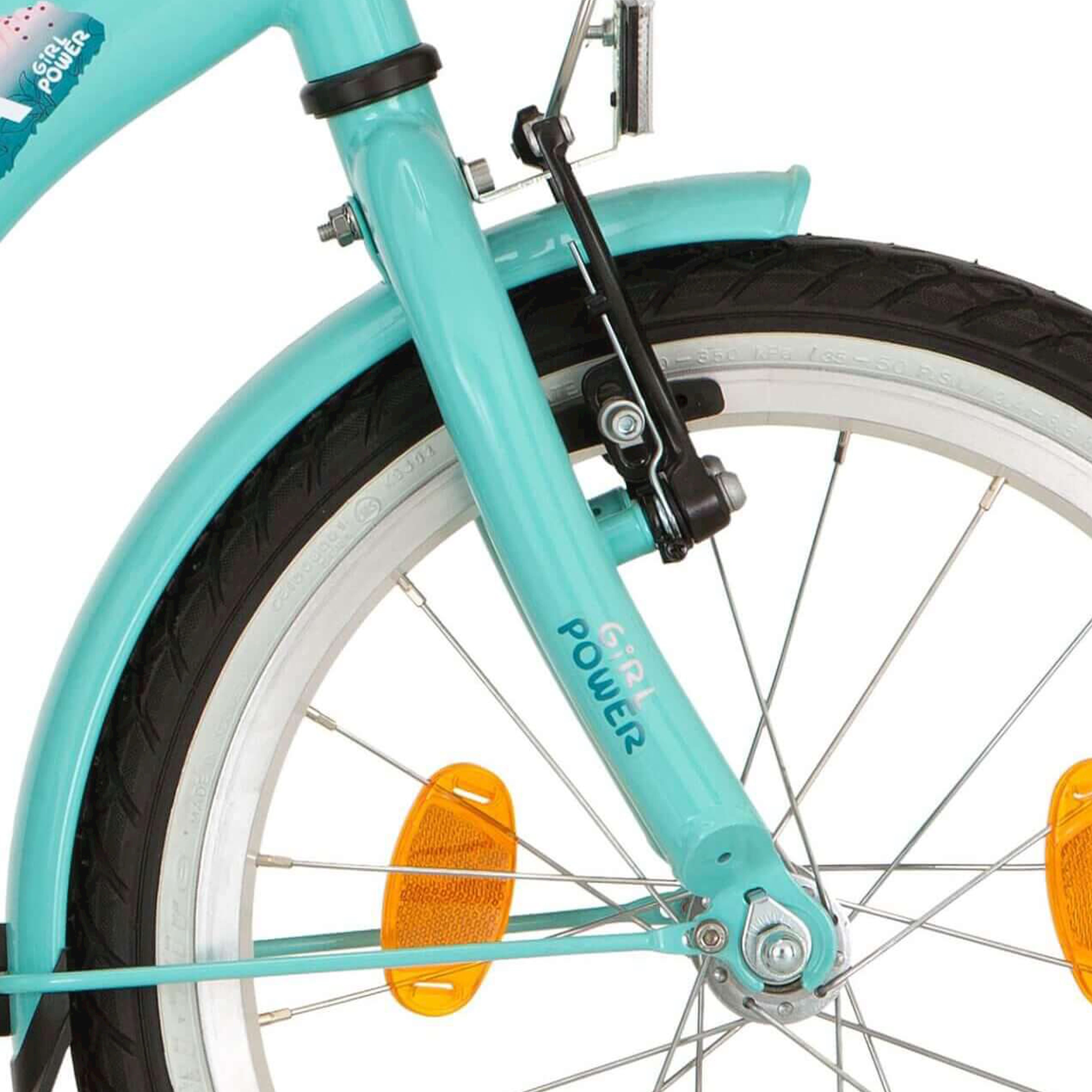 Alpina voorvork 16 GP mintgroen