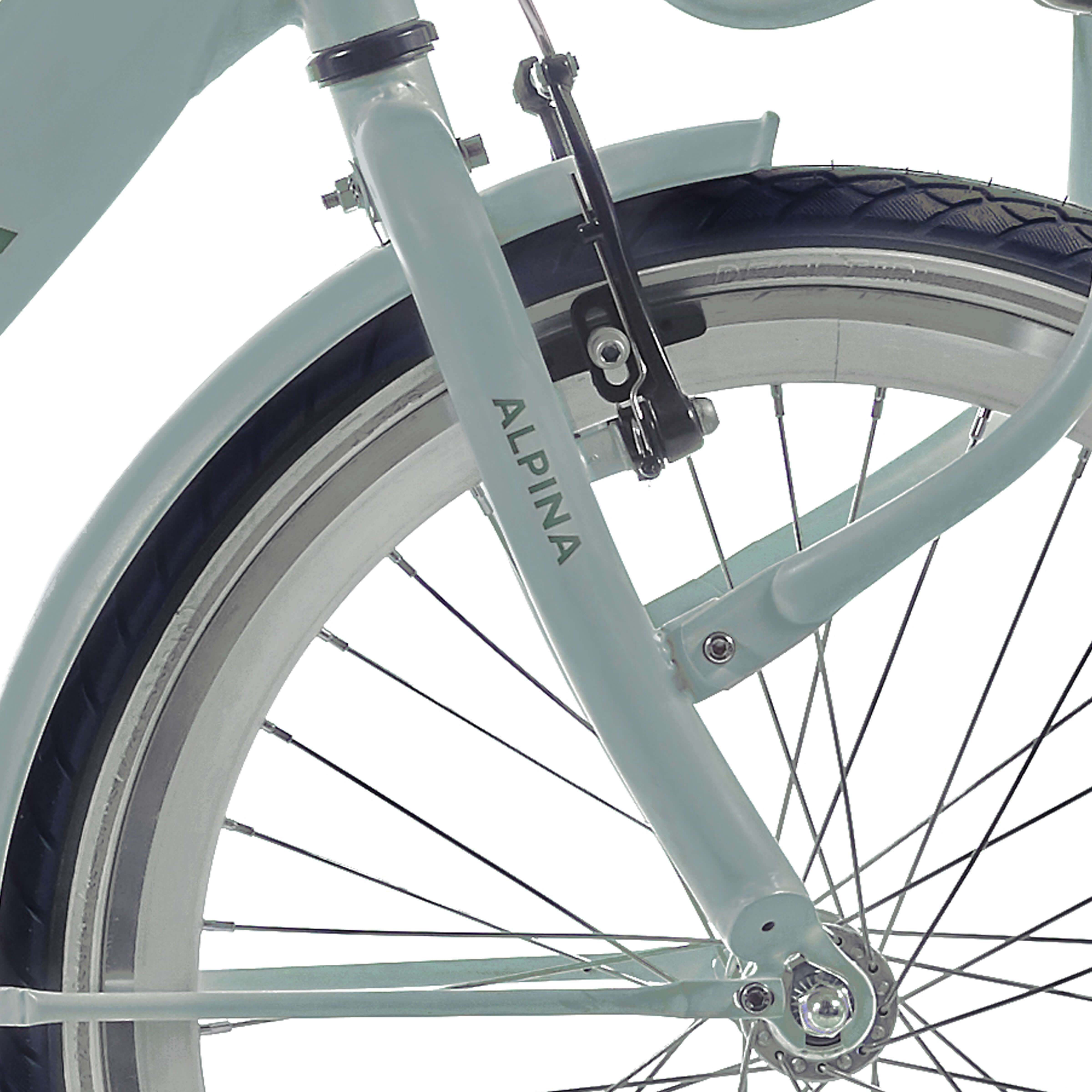 Alpina voorvork 20 Clubb zacht mint mat