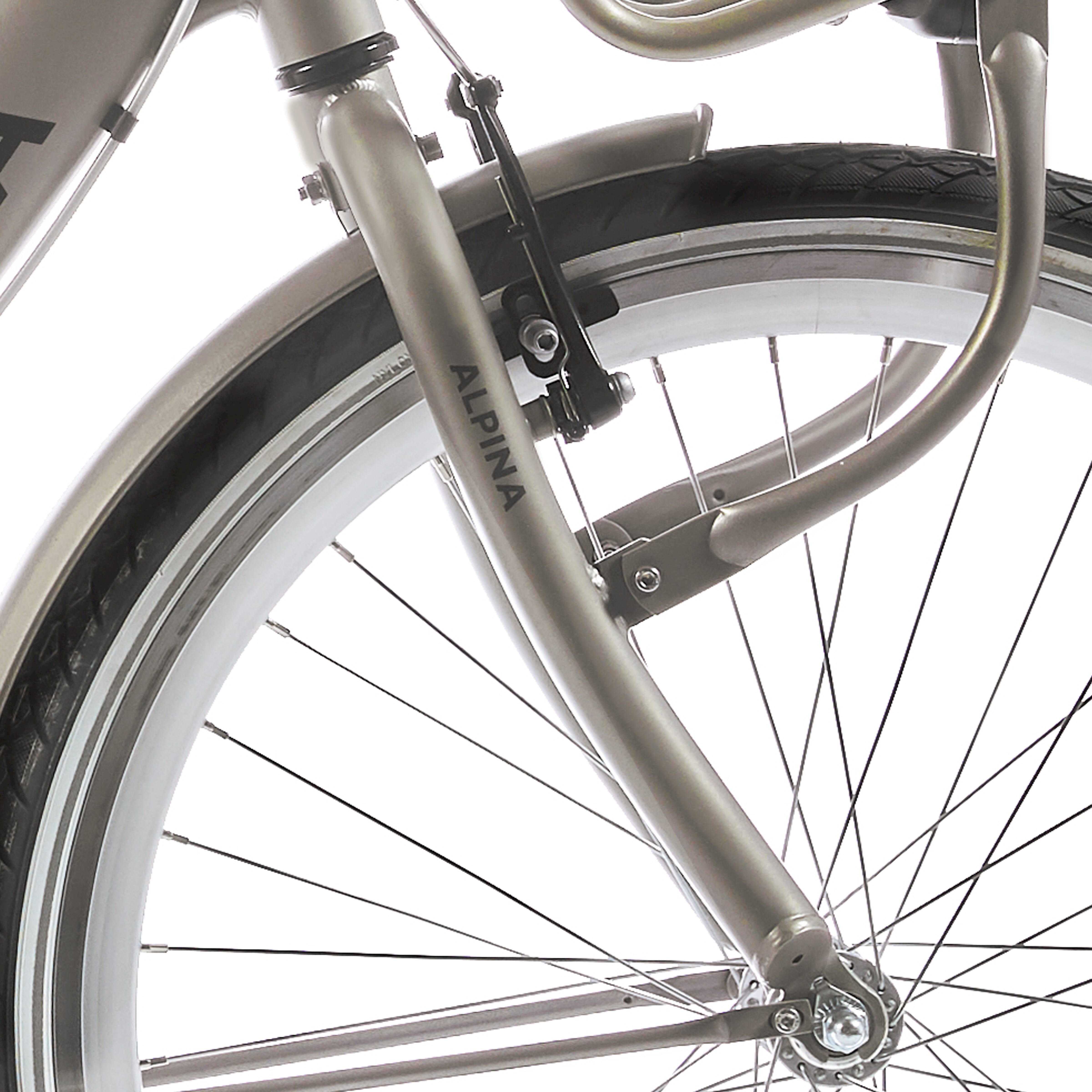 Alpina voorvork 24 Clubb goud met mat