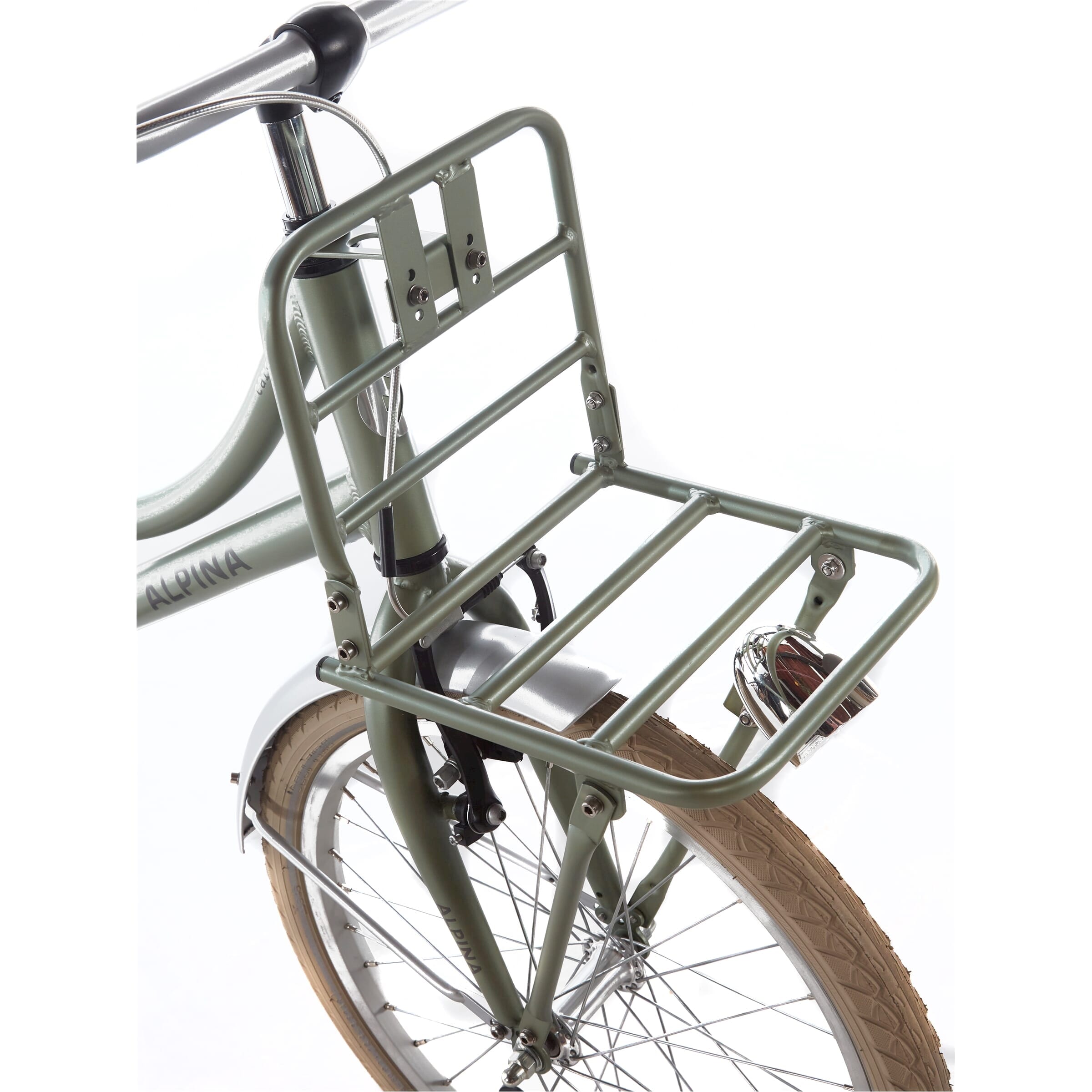 Support avant Alpina 22 Cargo fluweelgroen mat