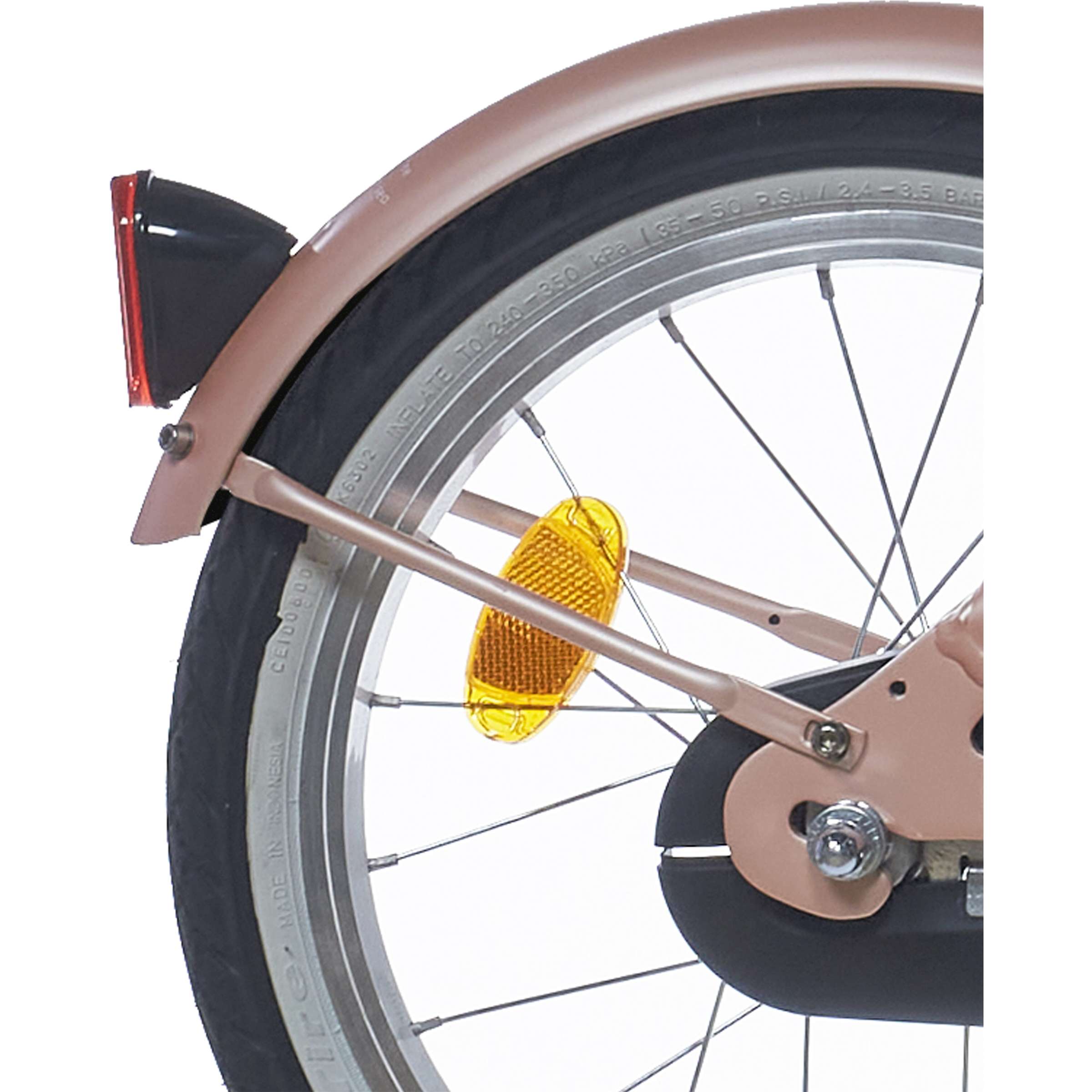 Alpina spatbordenset + stang 18 oceaan mistig roze mat