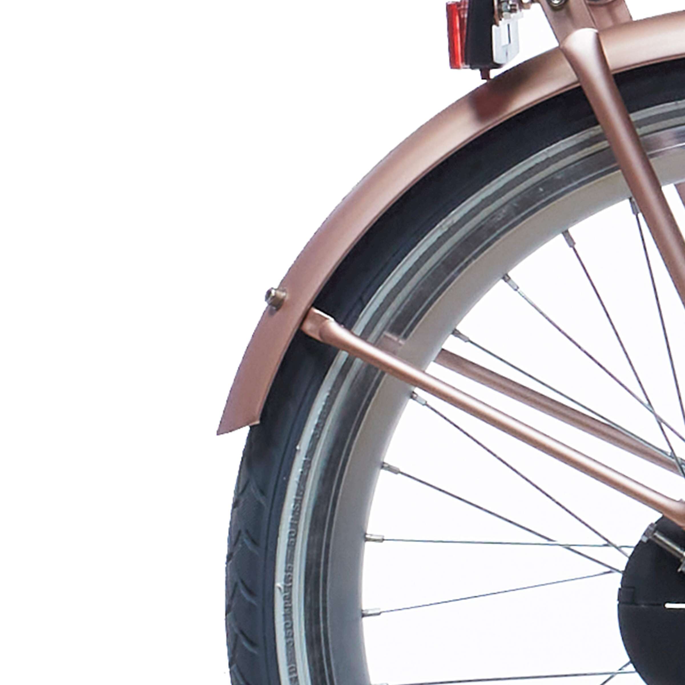 Alpina spatbordset + stang 20 clubb roségoud mat