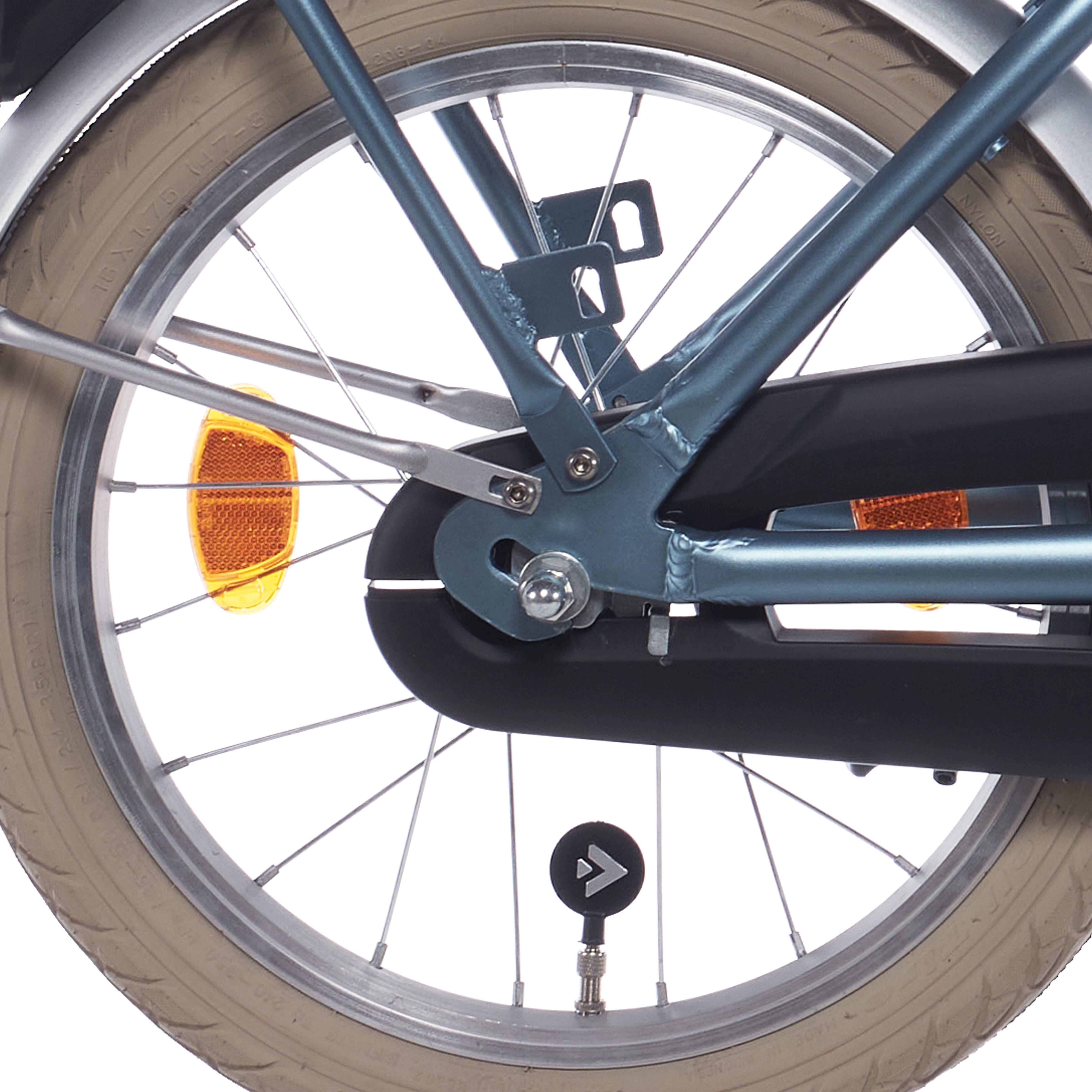 Alpina achterwiel 16 hlq-10a-1 zilver zink spk