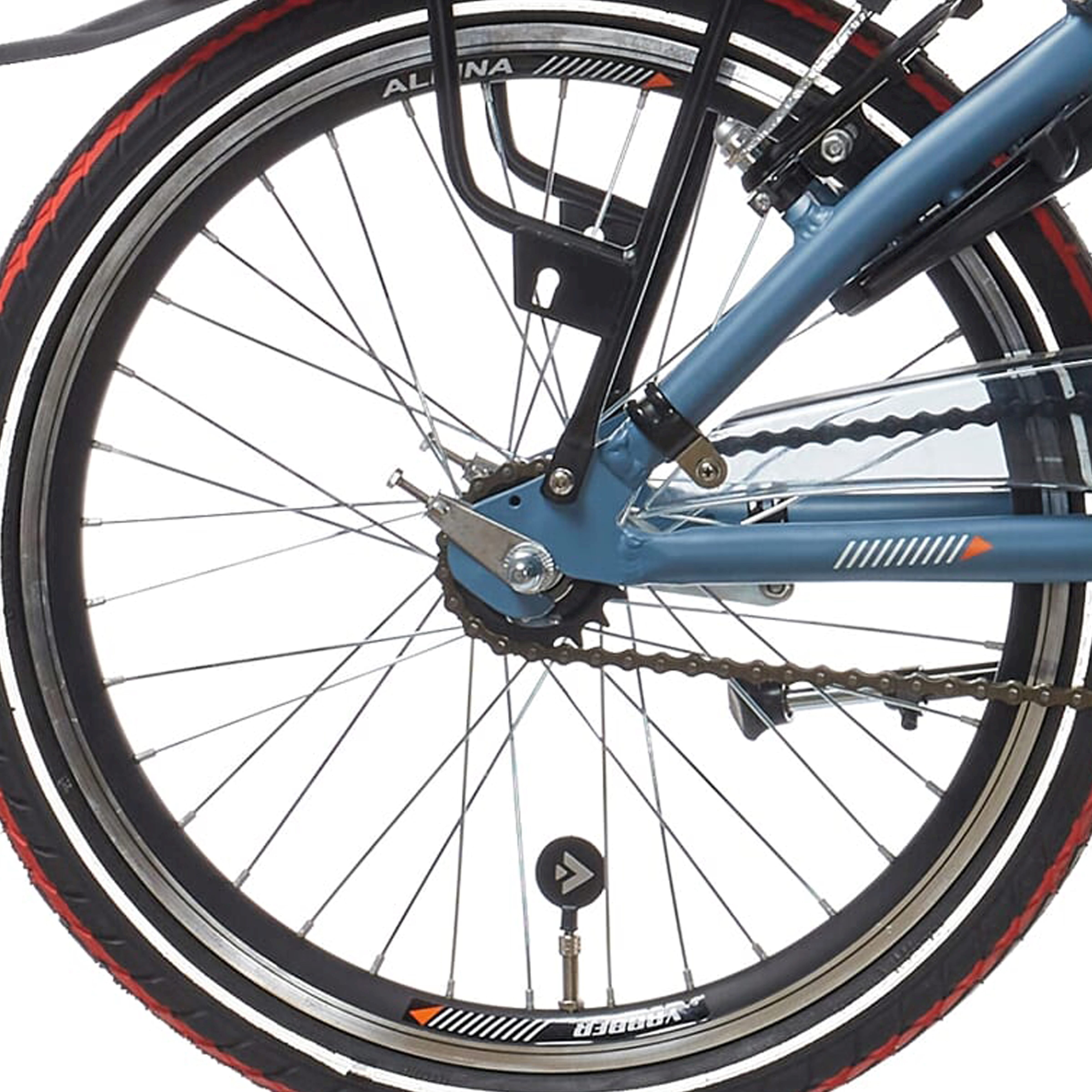 Alpina achterwiel 18 hlq-10a-1 zwart mat cnc zink spk