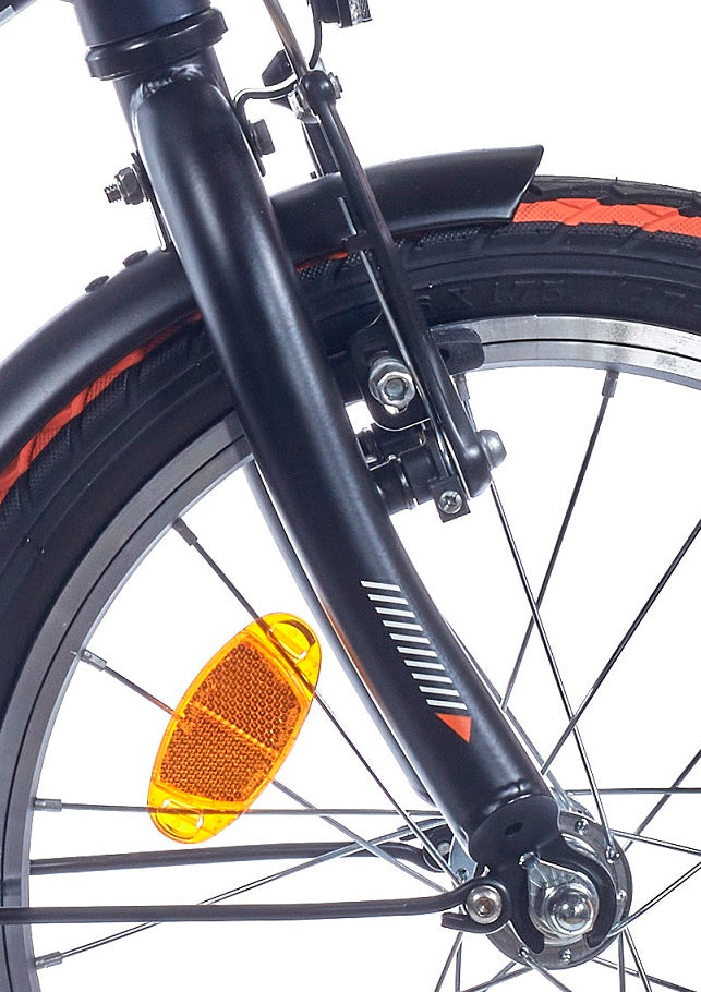 Alpina voorvork 16 Yabber zwart mat