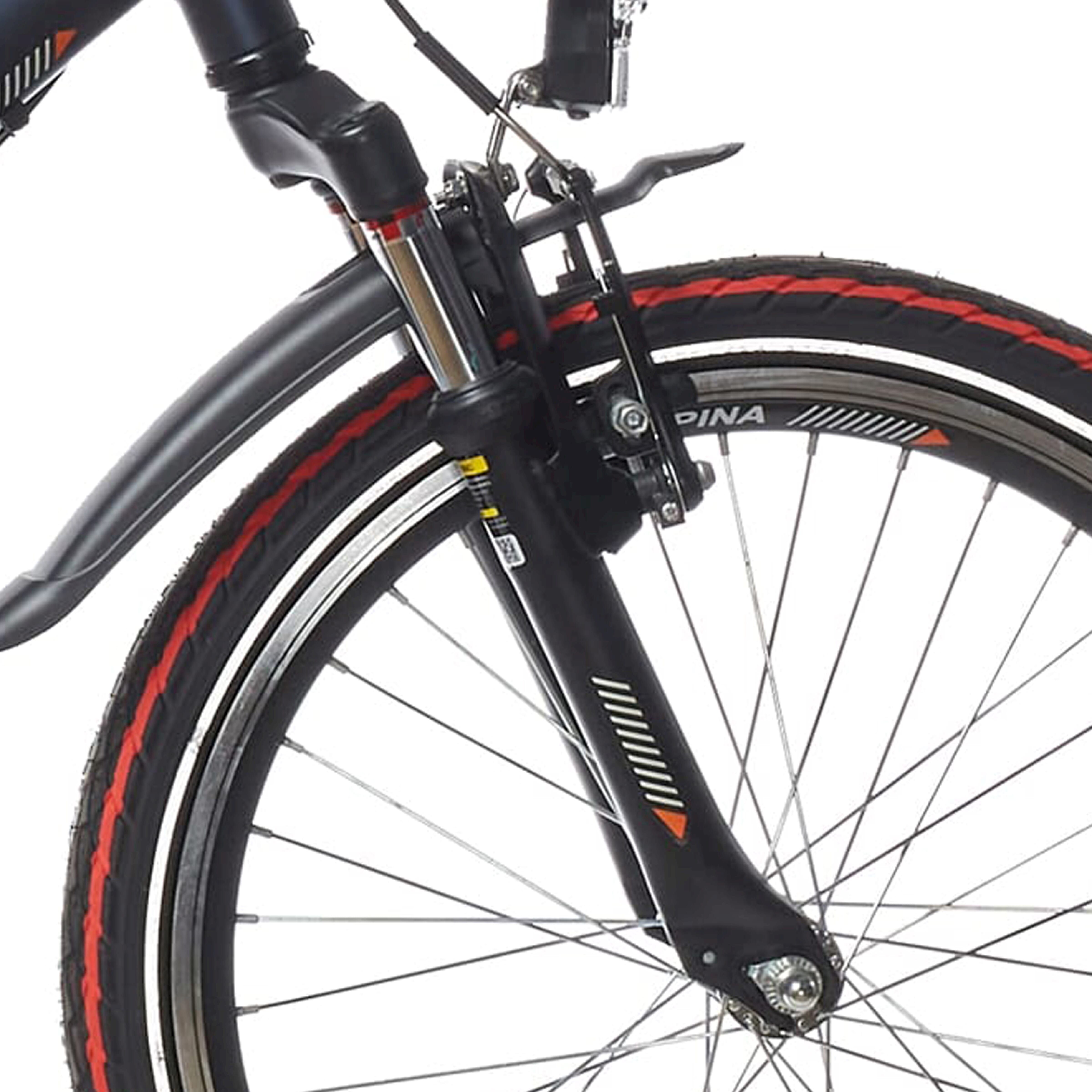 Alpina voorvork 18 Yabber zwart mat