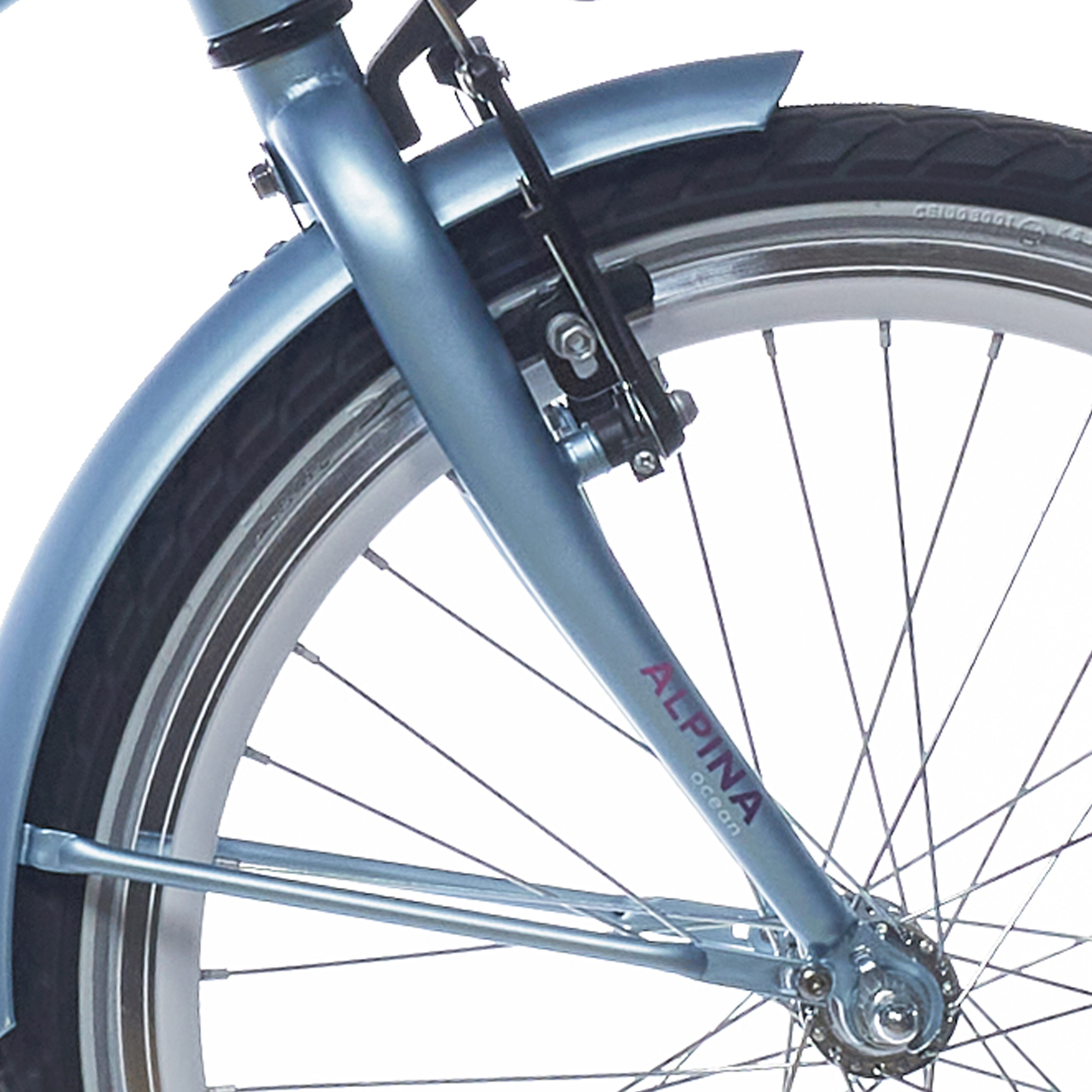 Alpina voorvork 20 Ocean schemerblauw mat