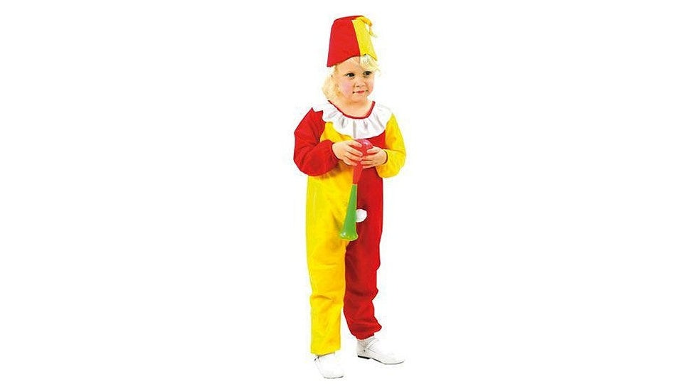 Clown kinderkostuum 3-4 jaar