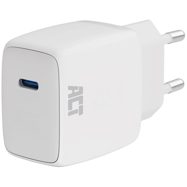ACT Connectiviteit Connectiviteit USB-C Lader 35W met Levering PPS en GaNFast