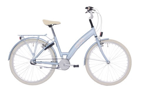 Aldo 24 inch wave fiets 3v aqua blauw
