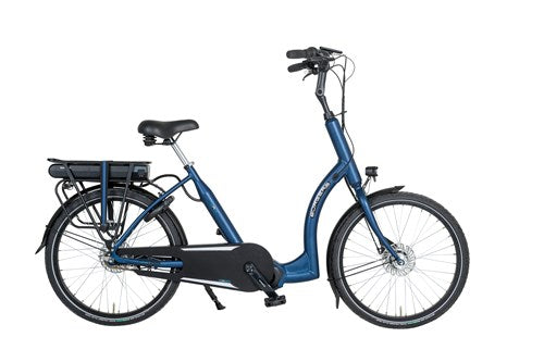 Aldo 24 inch lage instap e-bike finestra jeans blauw steps 504wh