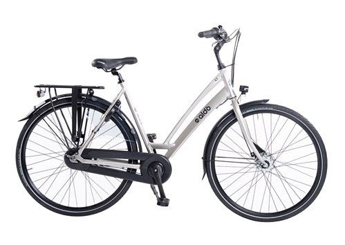 Aldo 28 inch c7 fiets alu ds50 sonic zilver 7v rollerbrake