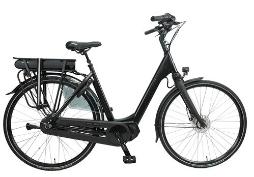 Aldo 28 inch e-bike sottovento 48cm mat zwart 504wh treden