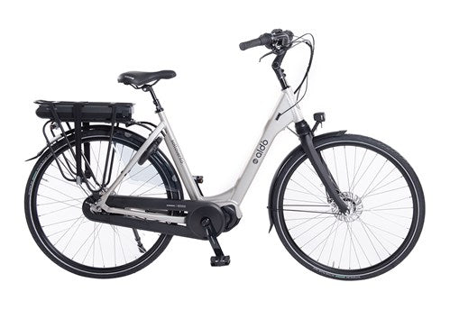 Aldo 28 inch e-bike sottovento 48cm sonic zilver 418wh stappen