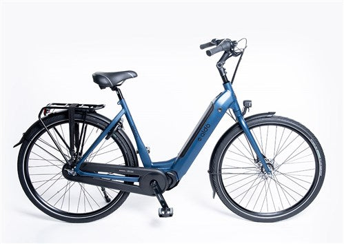 Aldo 28 inch e-bike interno 60cm azzuro blauw 504wh treden