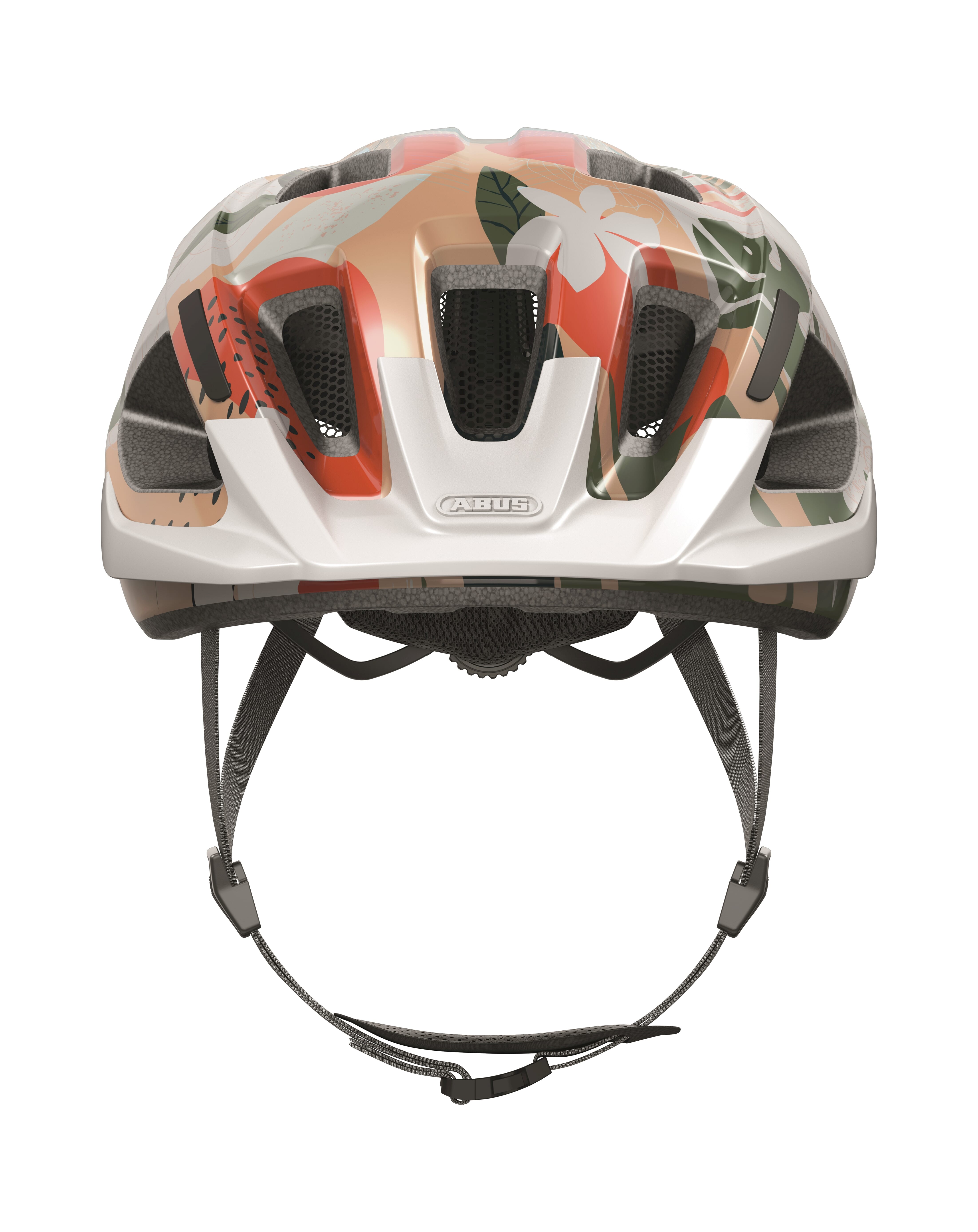 Abus helm aduro 3.0 orange palm l 58-62cm
