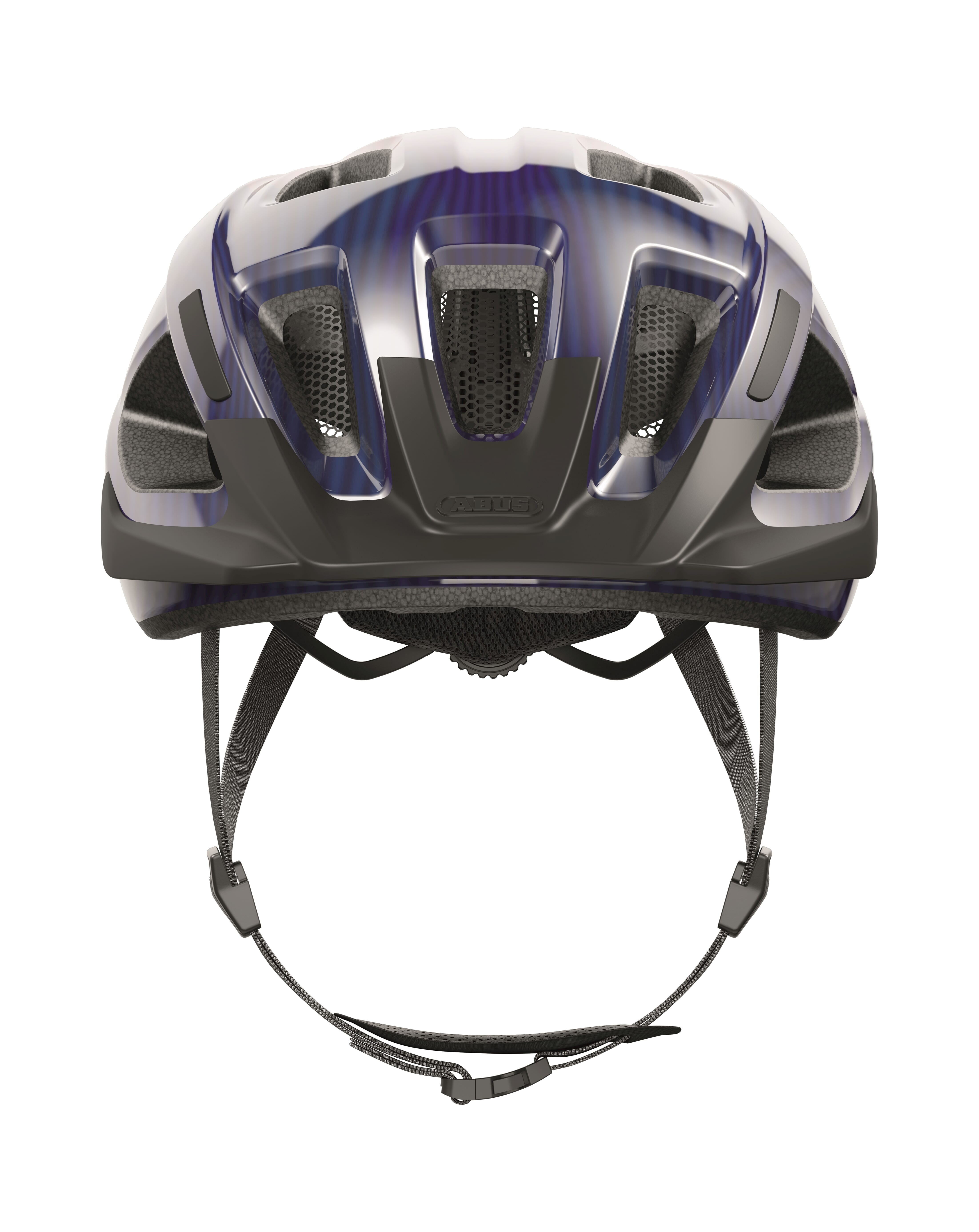 Abus helm aduro 3.0 paarse golven m 52-58cm