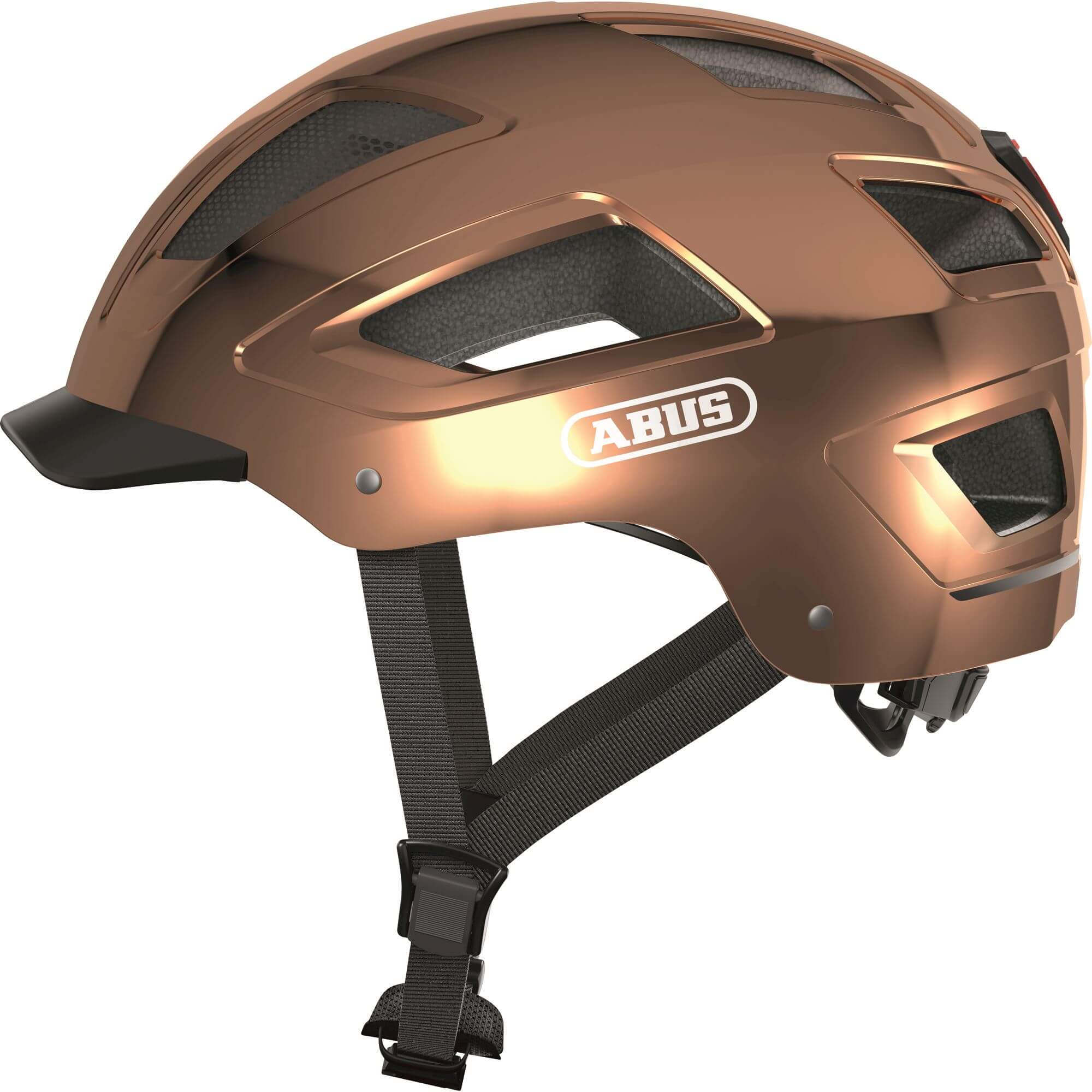 Abus helm hyban 2.0 chroom rosé m 52-58cm