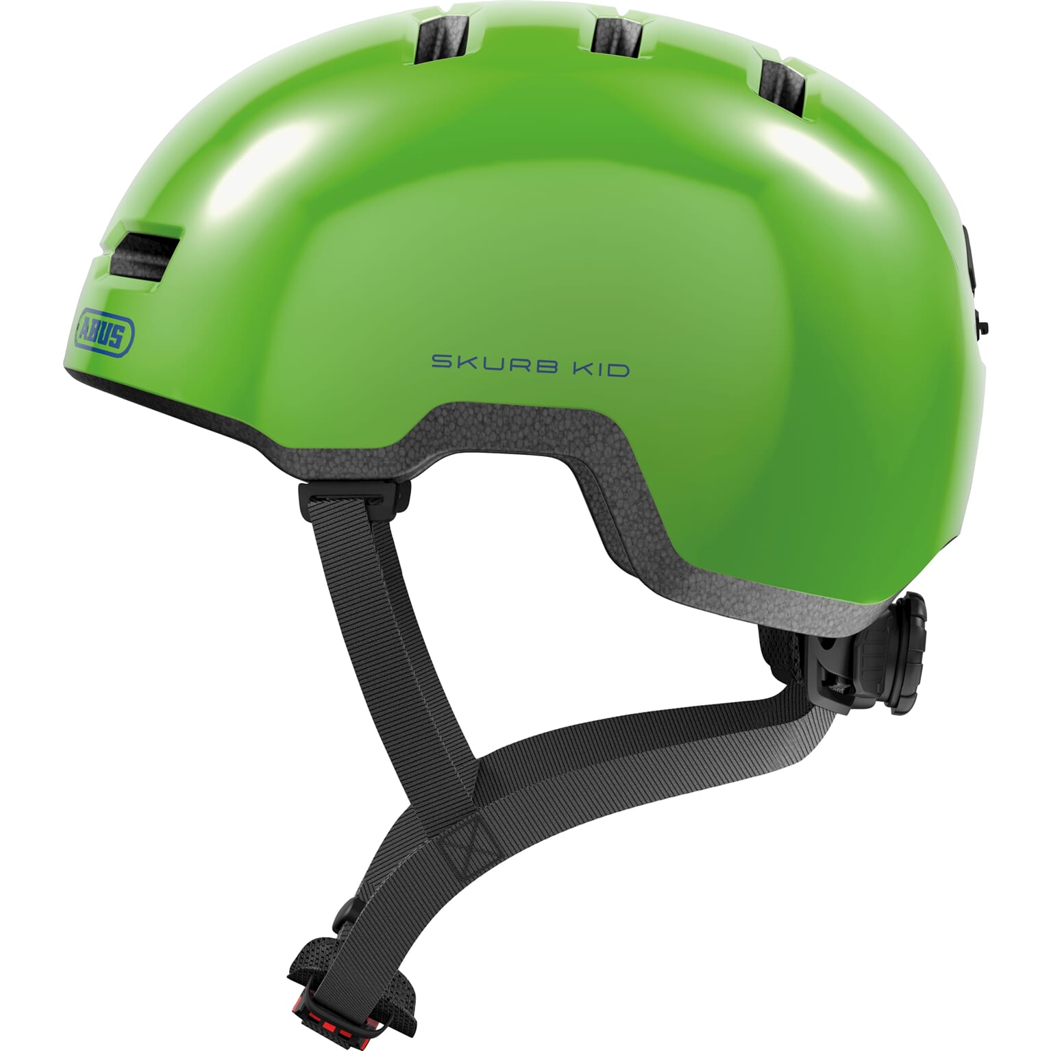 Abus Helm Skurb Kid glanzend groen S 45-50cm