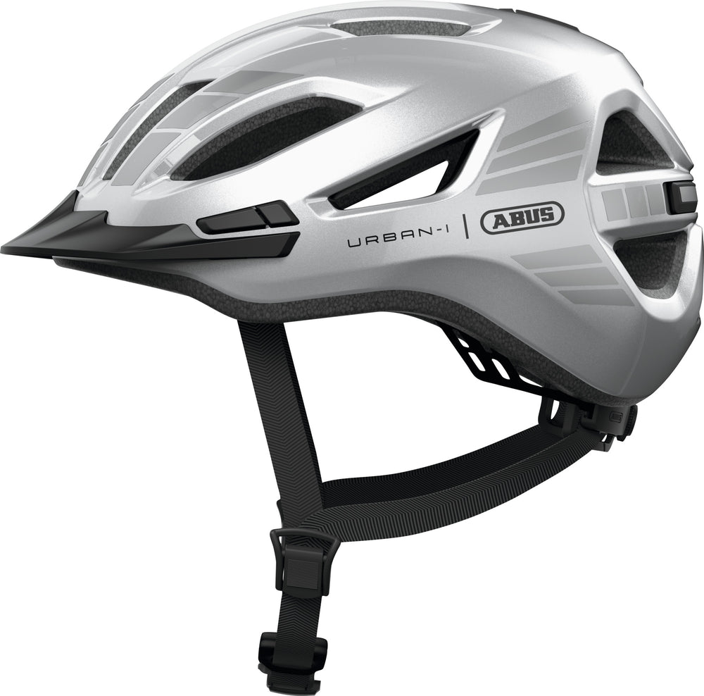 Abus helm urban-i 4.0 lr signal silver s 51-55cm