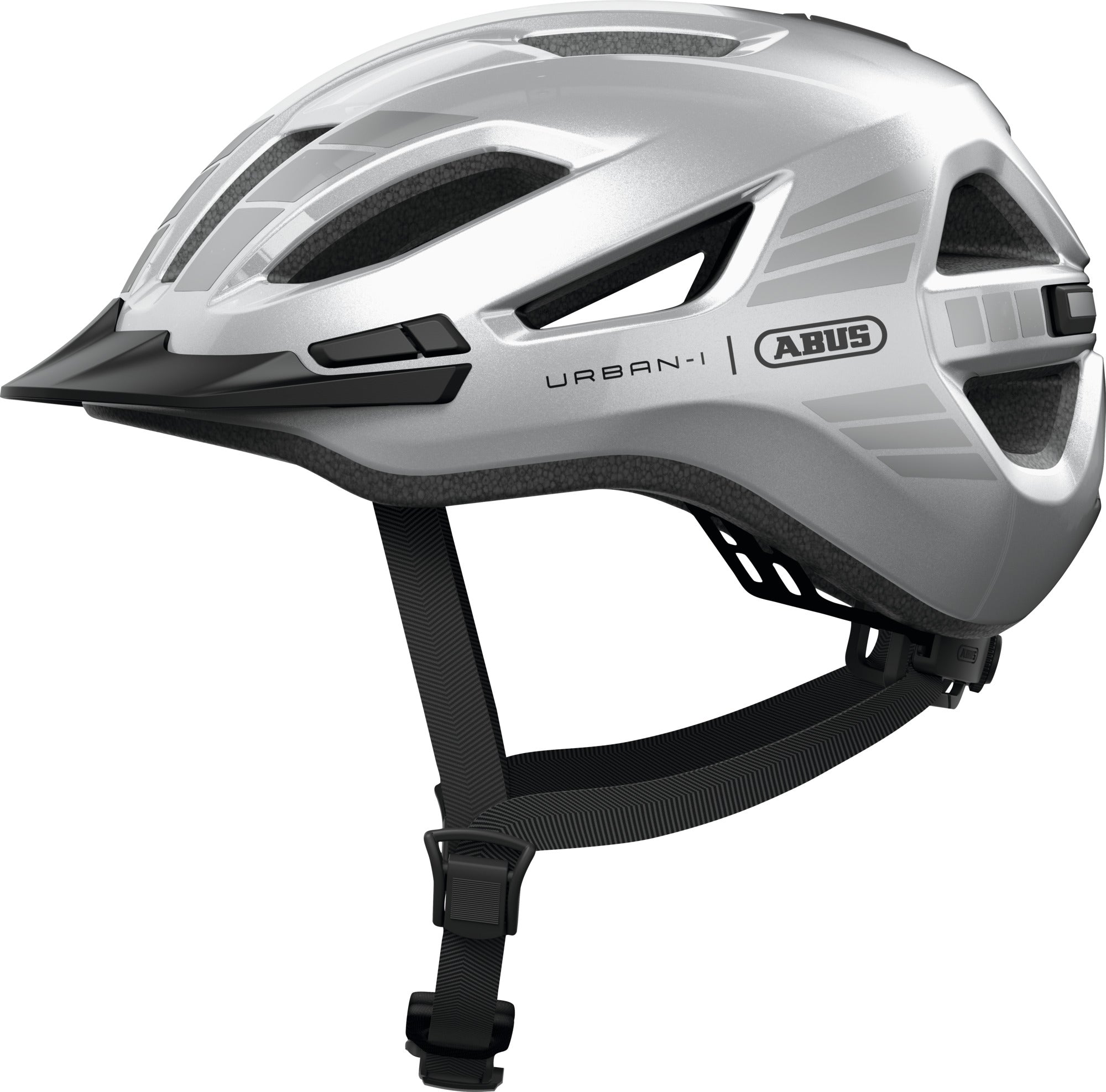 Abus helm urban-i 4.0 lr signal silver s 51-55cm