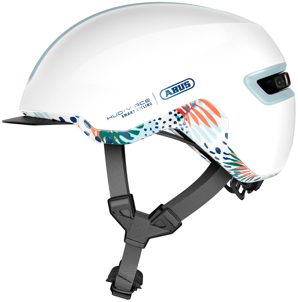 Abus helm HUD-Y bloem Wit M 54-58cm