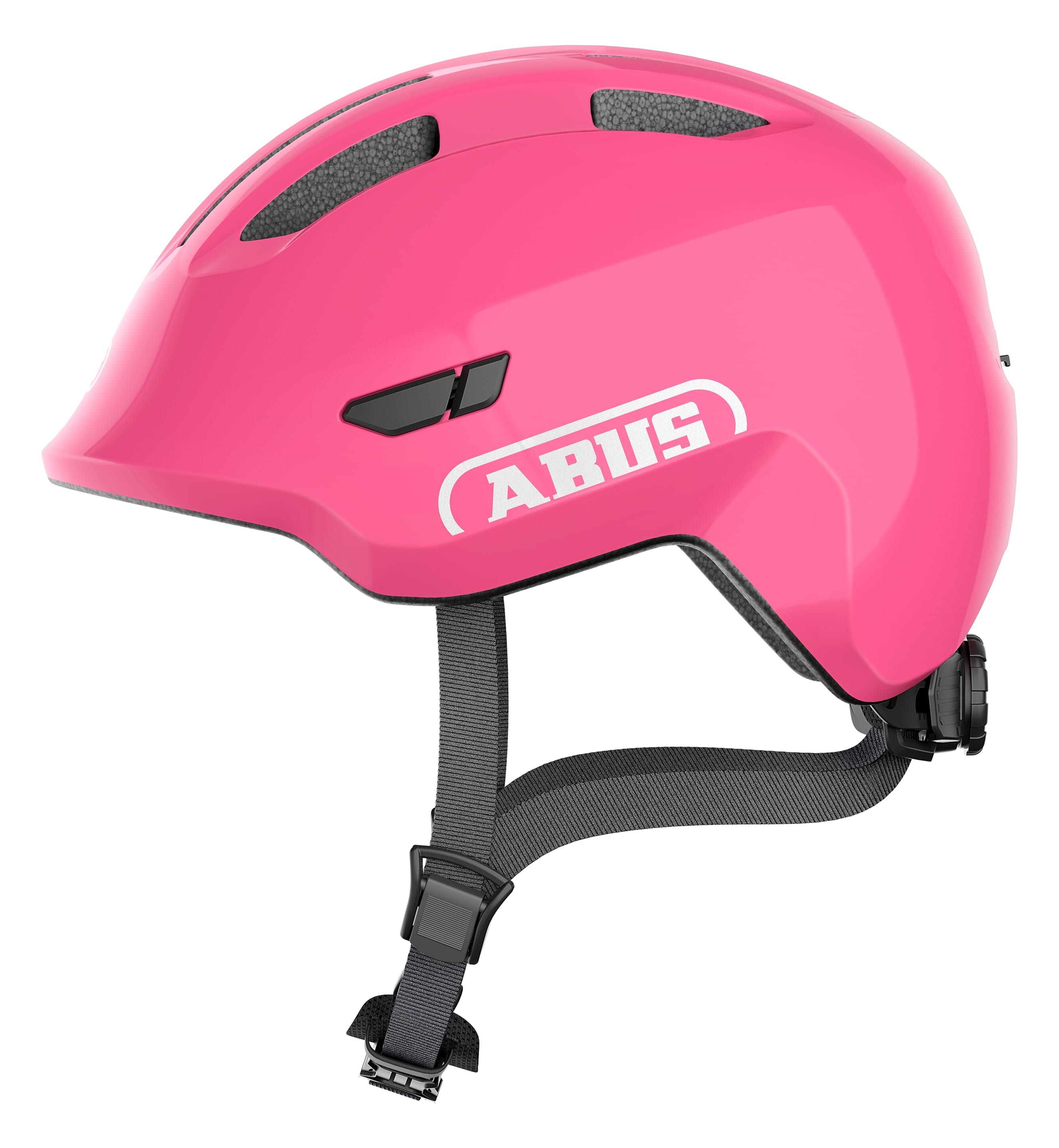 Abus helm smiley 3.0 glanzend roze s 45-50cm