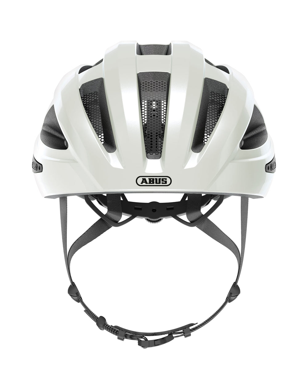 Abus helm macator pearl white l 58-62cm