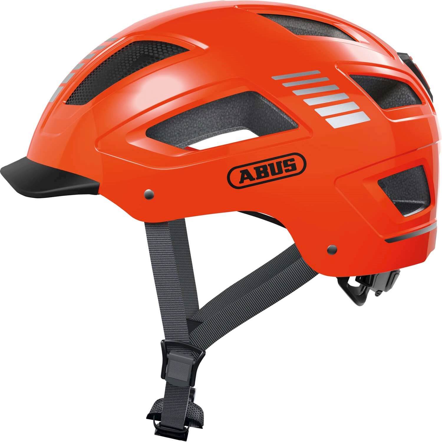 Abus Helm Hyban 2.0 signaal Goudange M 52-58cm