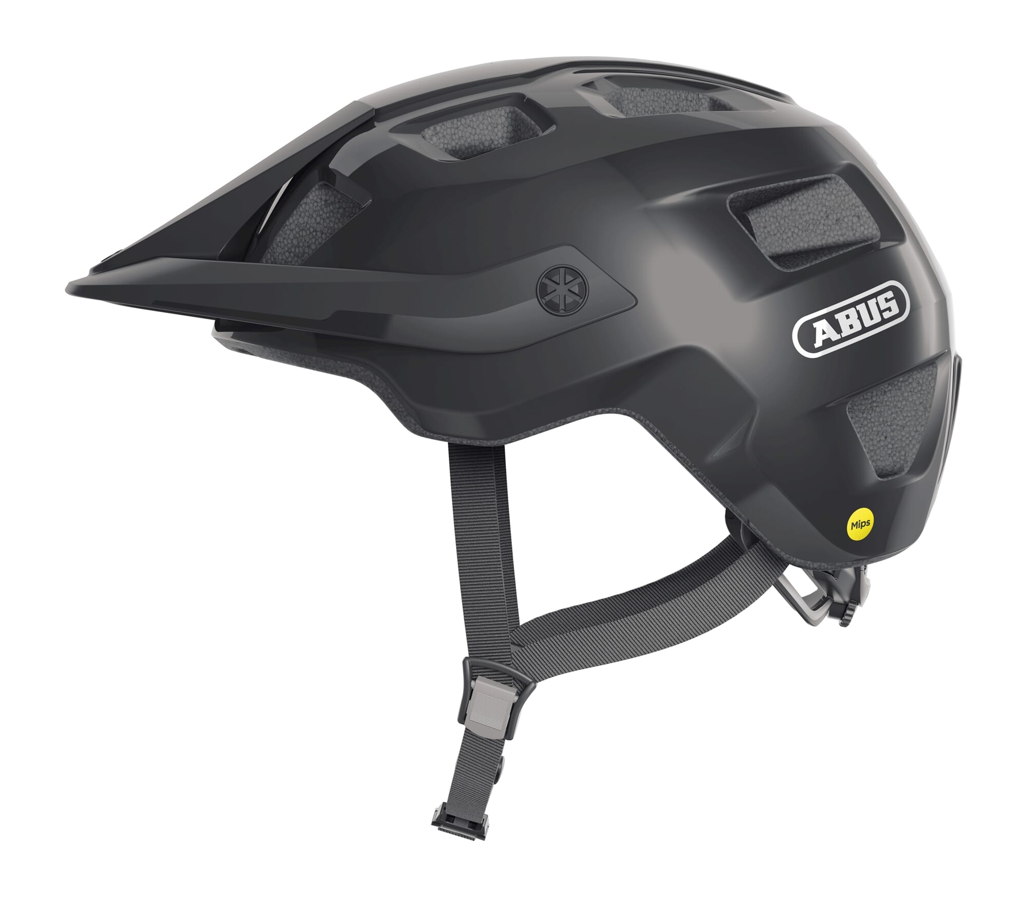 Abus helm motrip mips glanzend zwart m 54-58cm