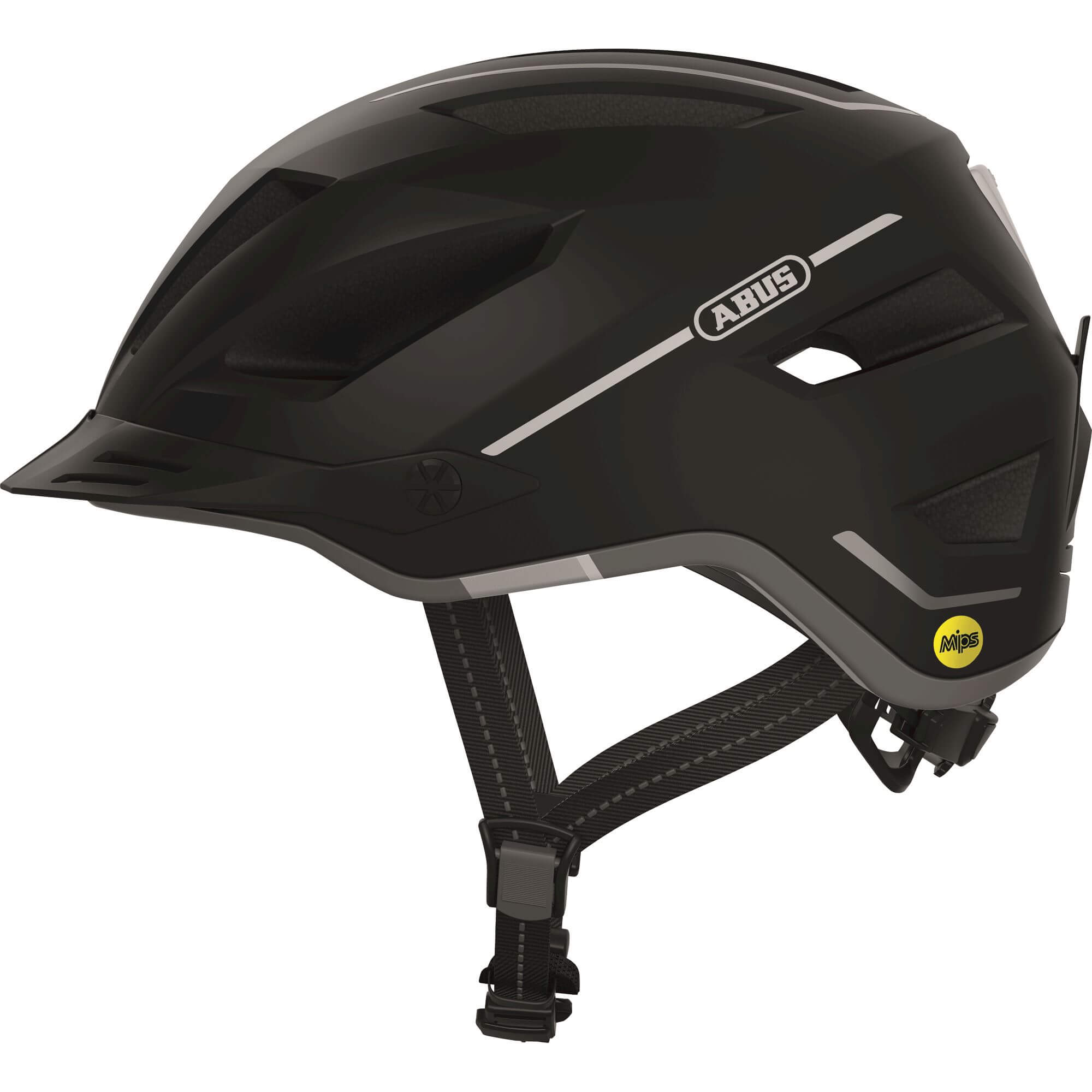 Abus stuurstand Pedelec 2.0 MIPS fluweel Zwart L 56-62cm