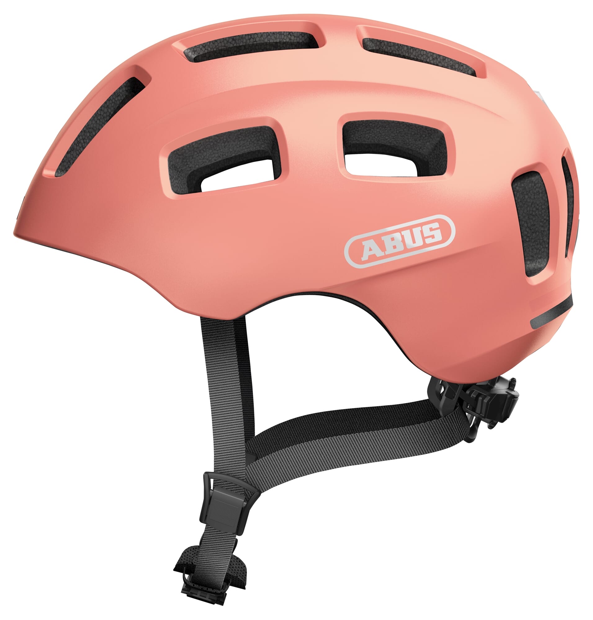 Abus fietshelm youn-i 2.0 rose gold s - 48-54 cm - pink - geschikt voor gebruik op elektrische fietsen - stadsfietsen - 240 g