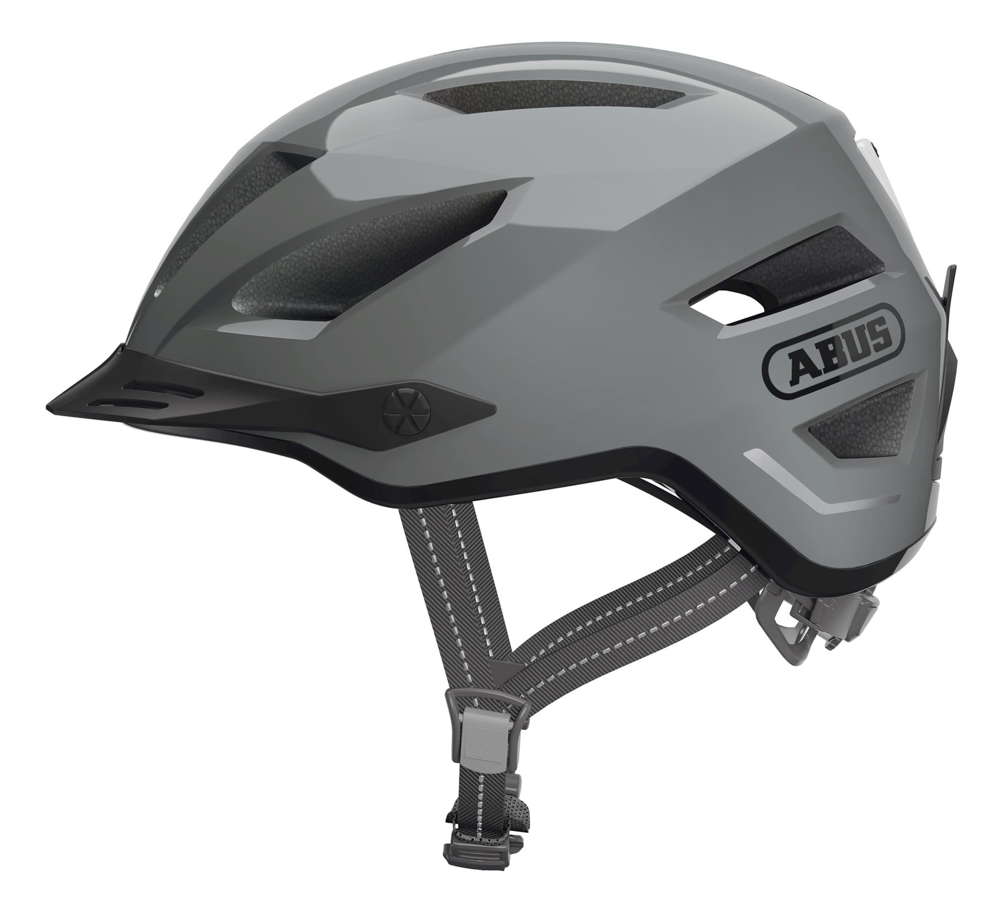 Abus helm pedelec 2.0 race grijs m 52-57cm