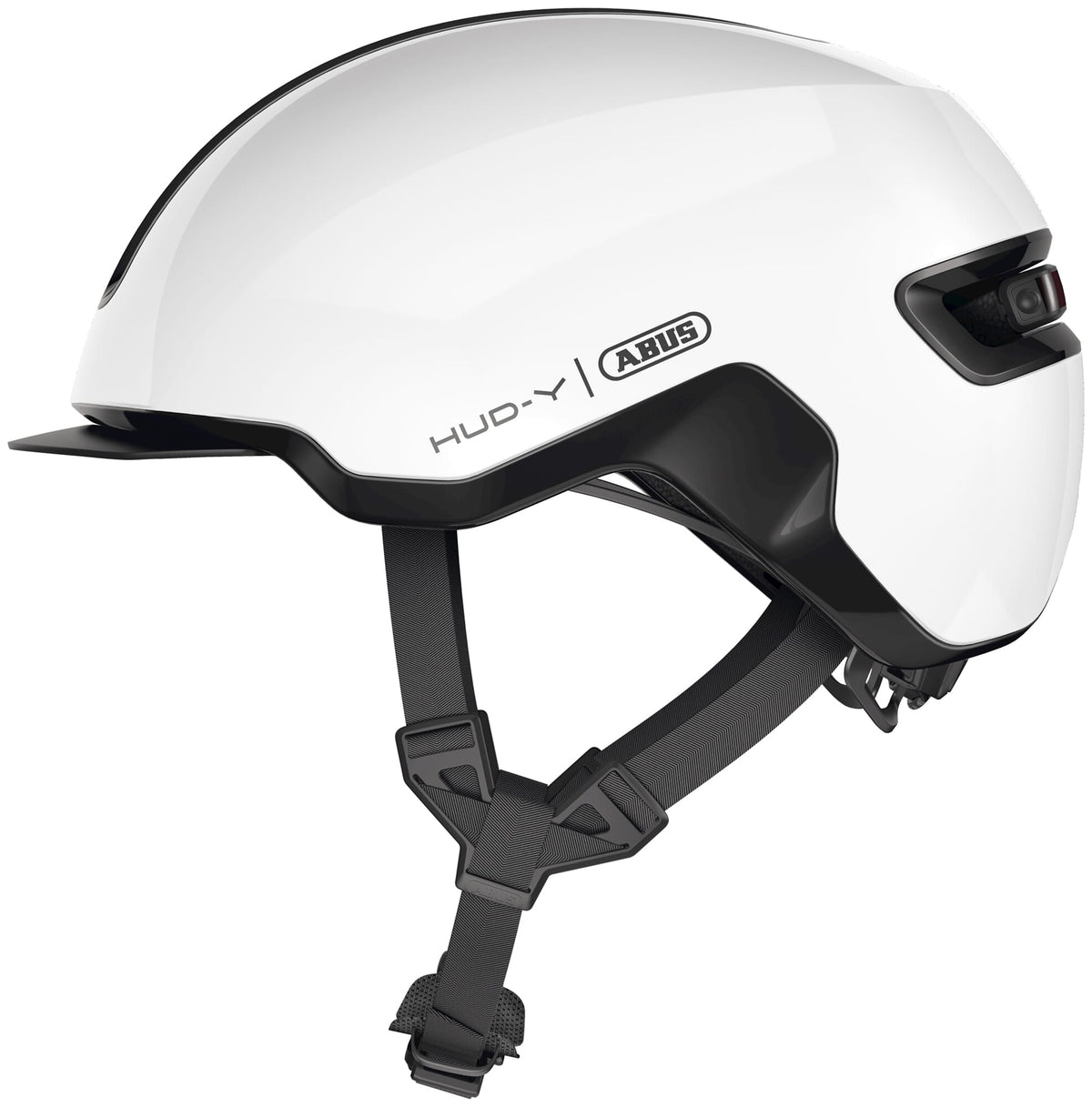 Abus helmet HUD-Y shiny White L 57-61cm