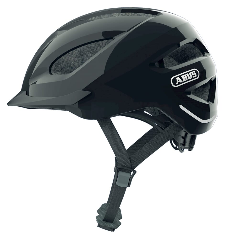 Casque Abus Pedelec 1,2 L (56-62), homologué NTA 8776 pour scooter et speed pedelecs. Noir