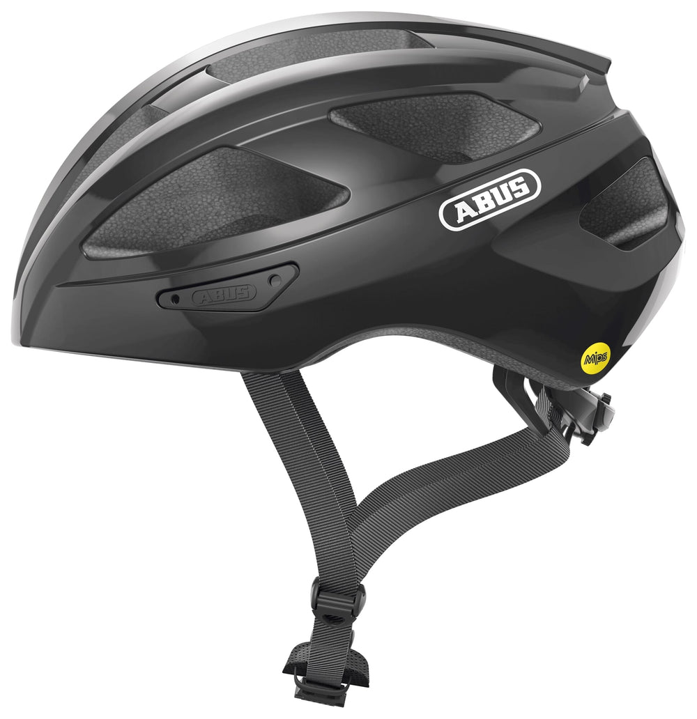 Abus helm MacatGoud MIPS glanzend Zwart M 52-58cm