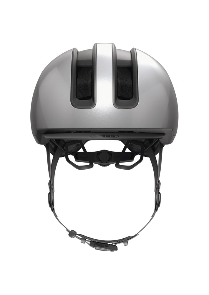 Abus helm Hud-Y glans Zilver L 57-61cm