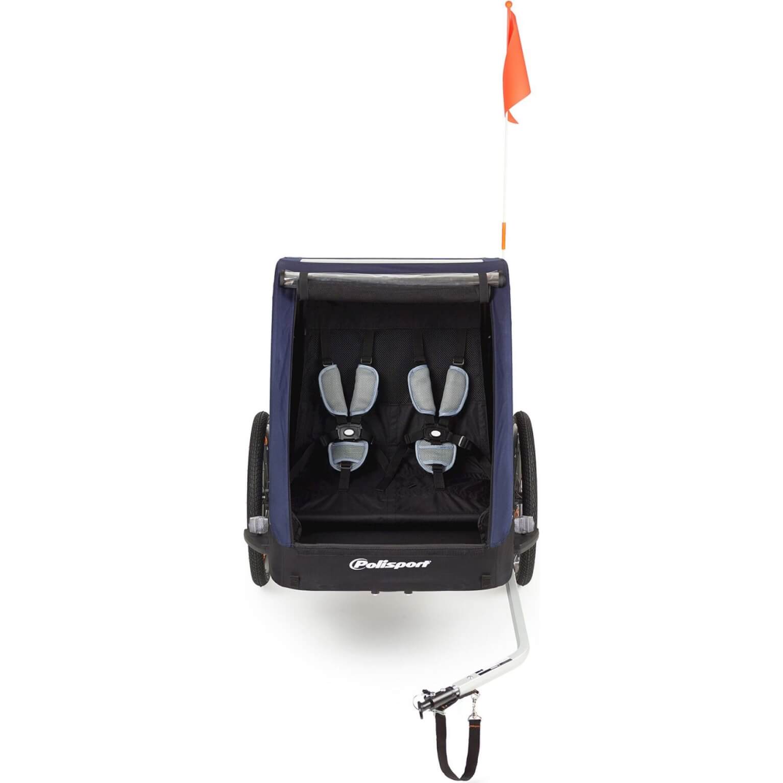 Remorque pour enfants Polisport pour la marche et le vélo