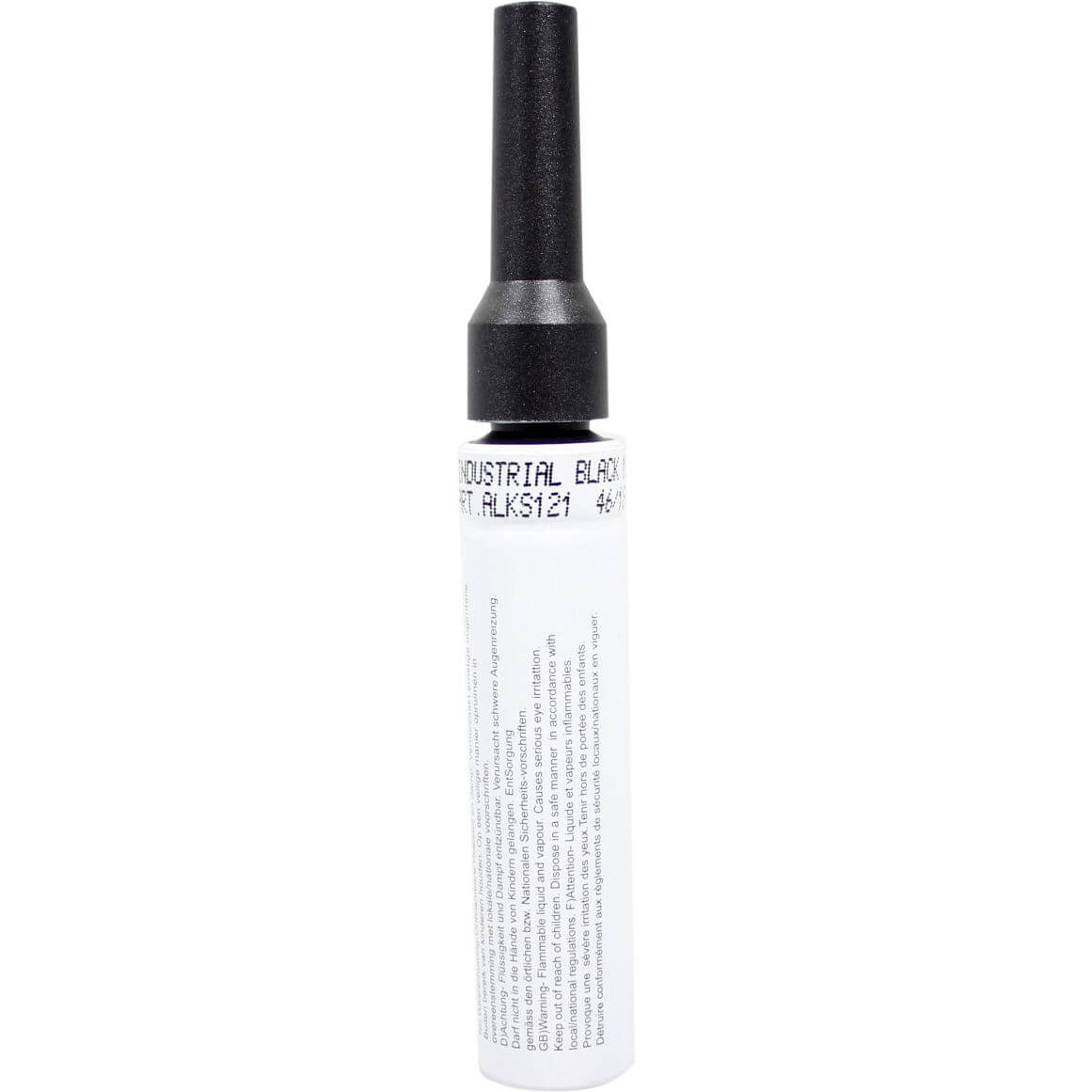 Alpina lakstift industrieel zwart pms10393 mat