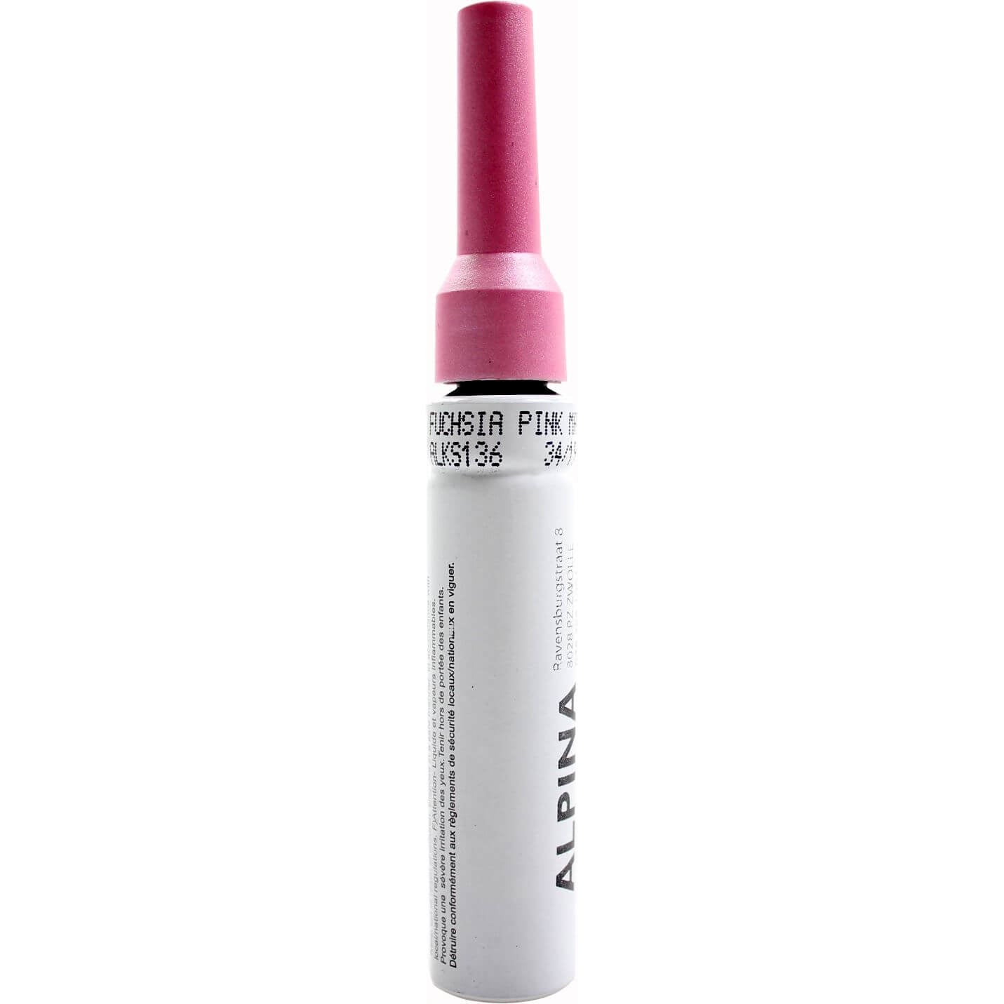 Alpina lakstift fuchsiaroze pms10166 mat