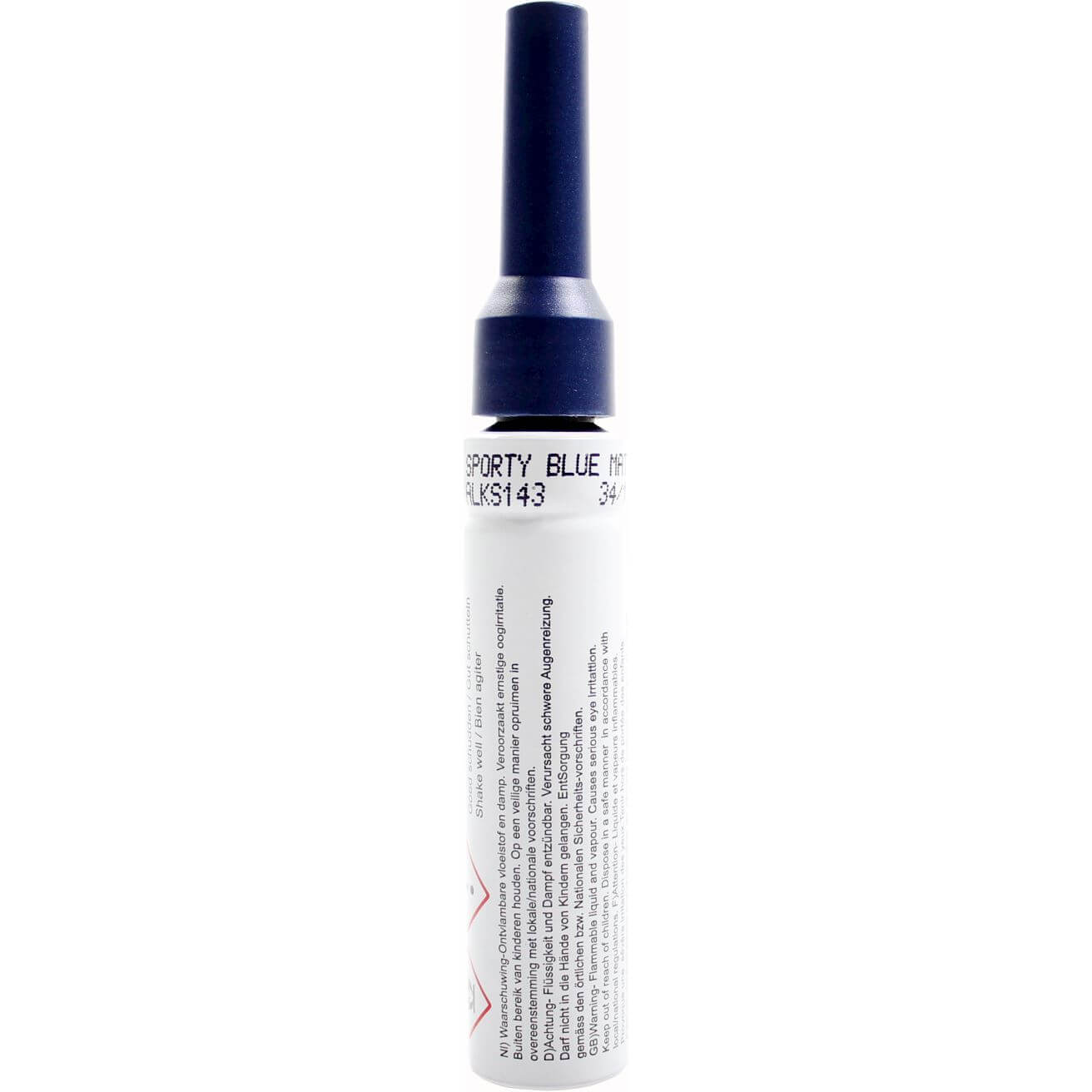 Alpina lakstift sportief blauw ral5026 mat