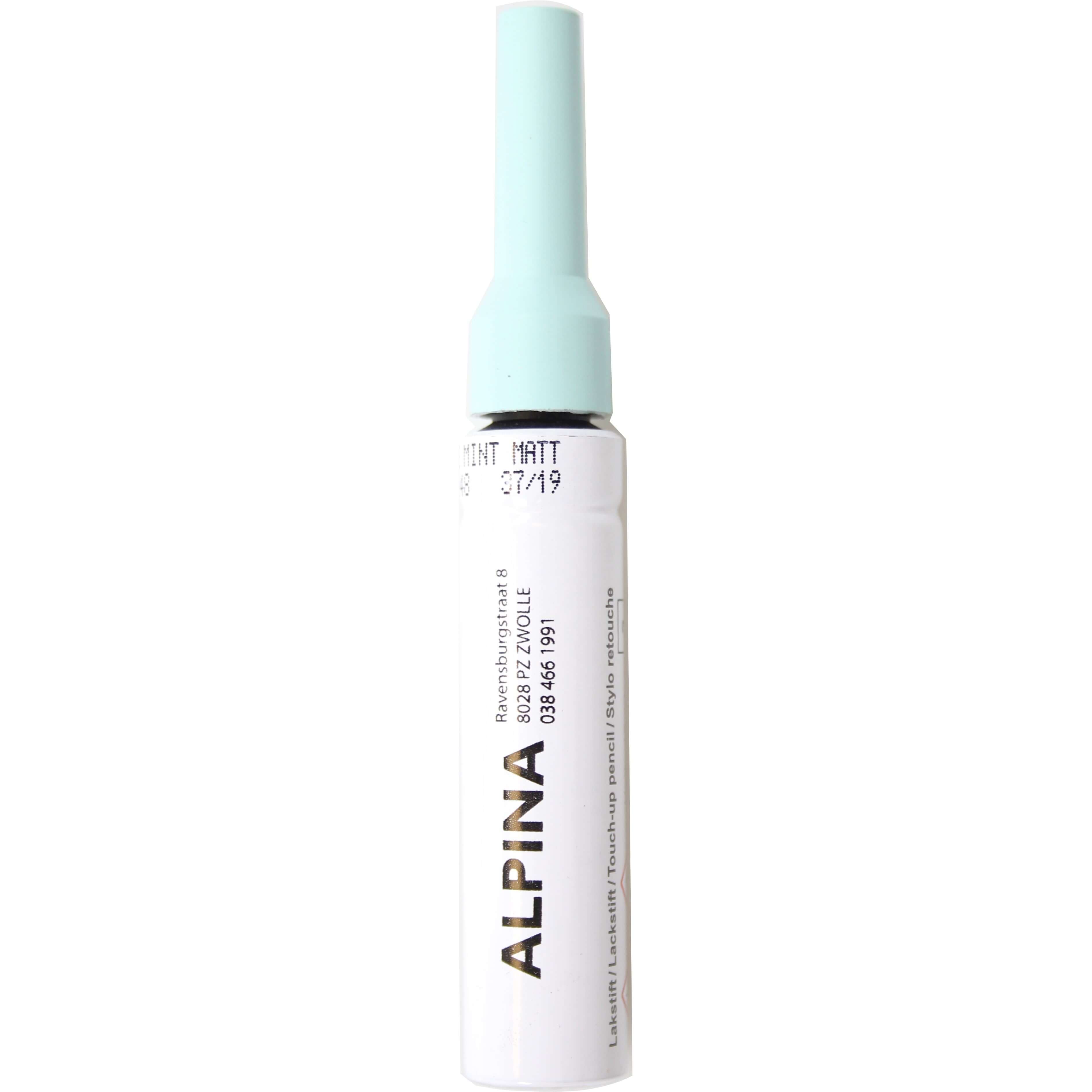 Alpina lakstift glazuur mint pms9480 mat