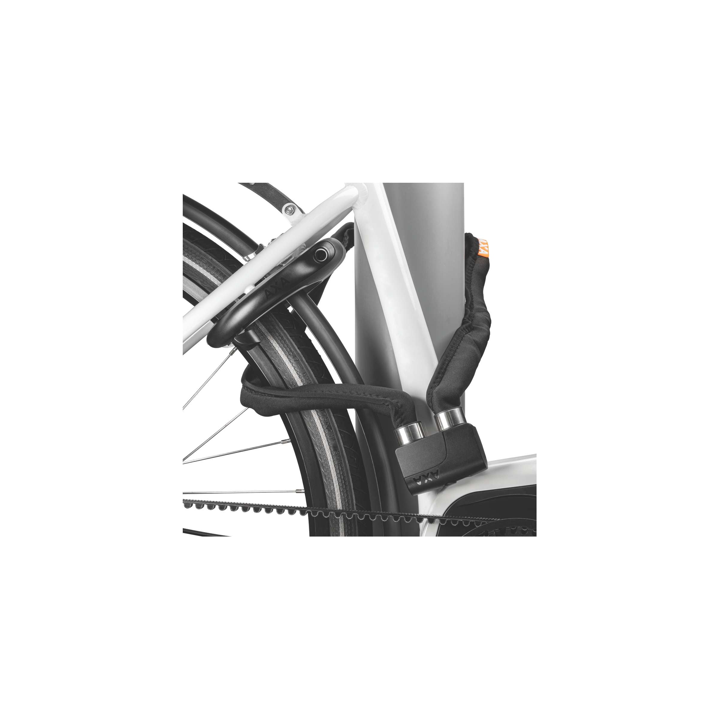 Axa vouwslot opvouwbaar 8 - 100cm | zwart